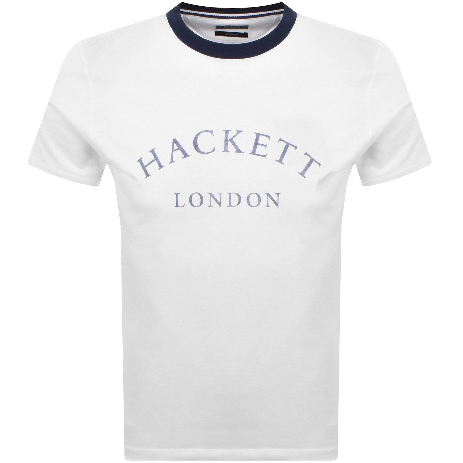 HACKETT HACKETT HERITAGE ESSENTIAL TEE WHITE
