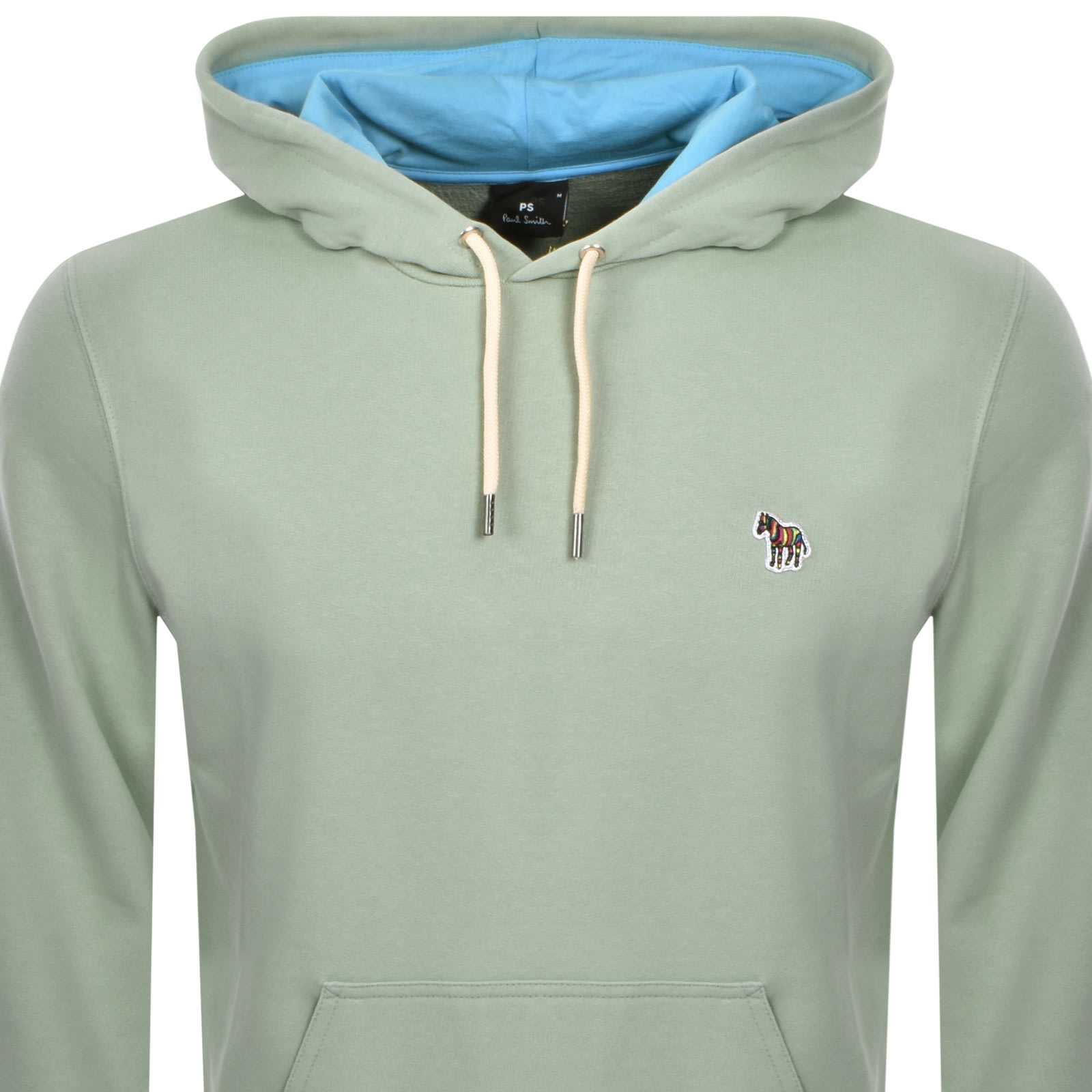 Shop Paul Smith Pullover Zebra Hoodie Green