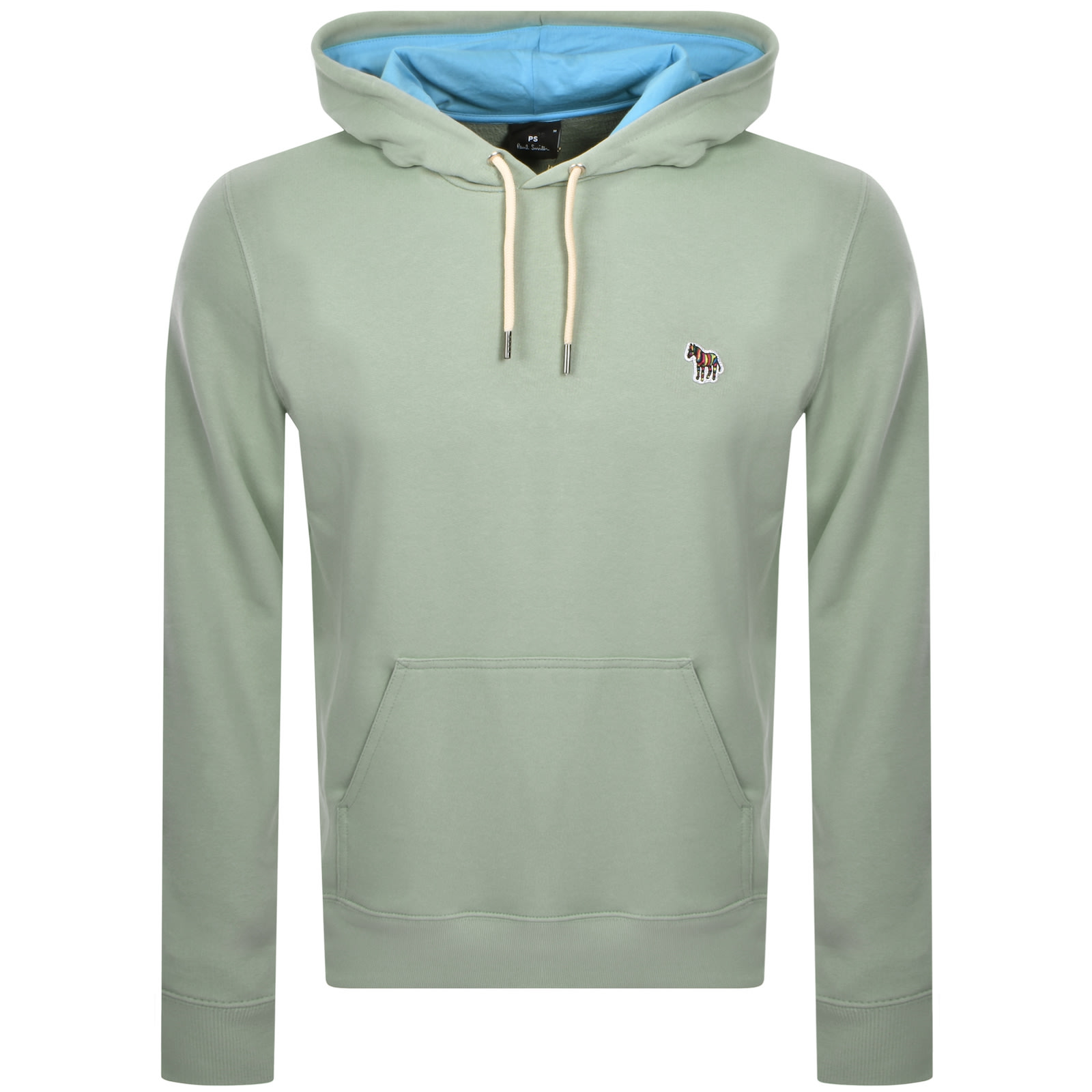 Shop Paul Smith Pullover Zebra Hoodie Green