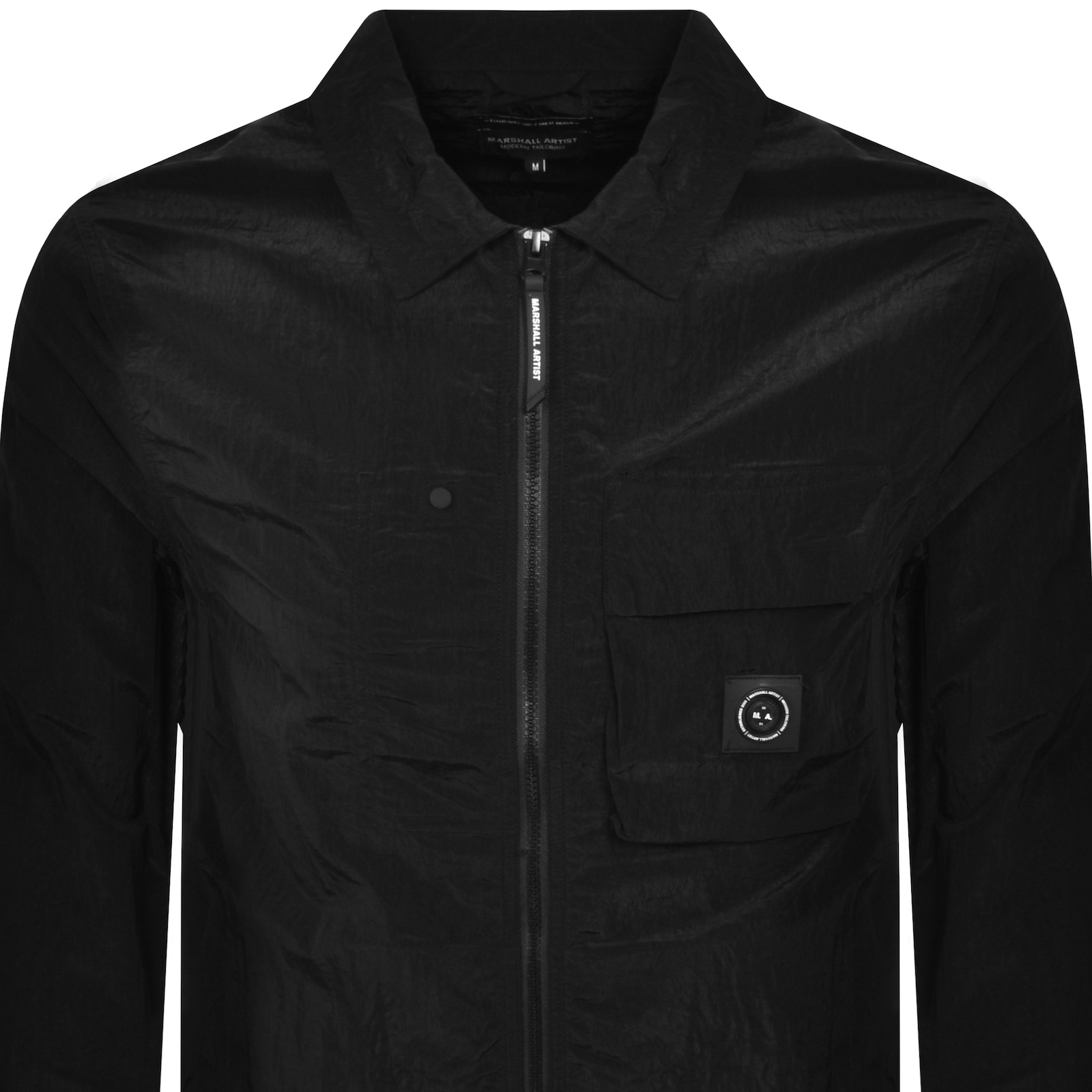 Marshall Artist Carico Overshirt Black In Black