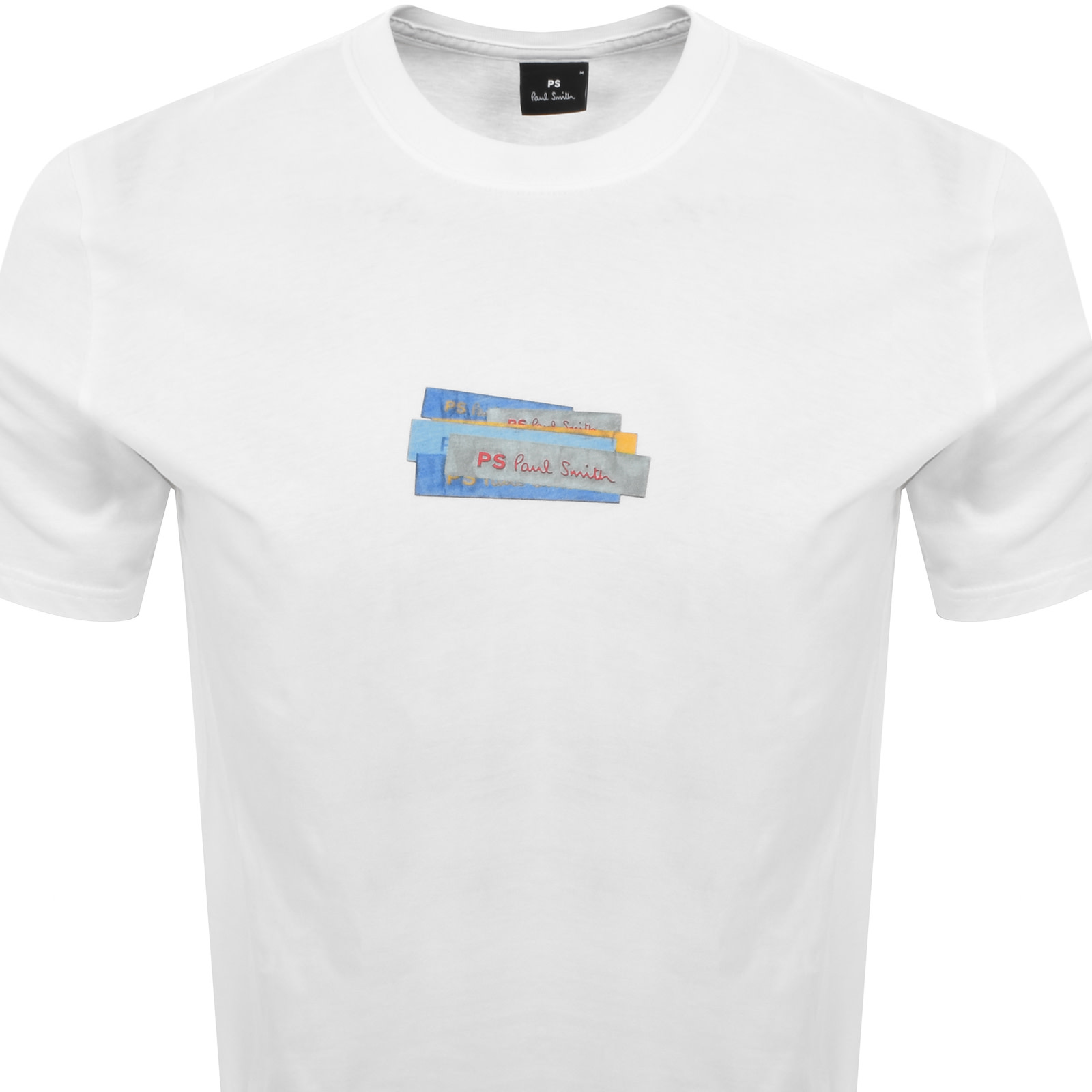 PAUL SMITH PAUL SMITH LOGO T SHIRT WHITE