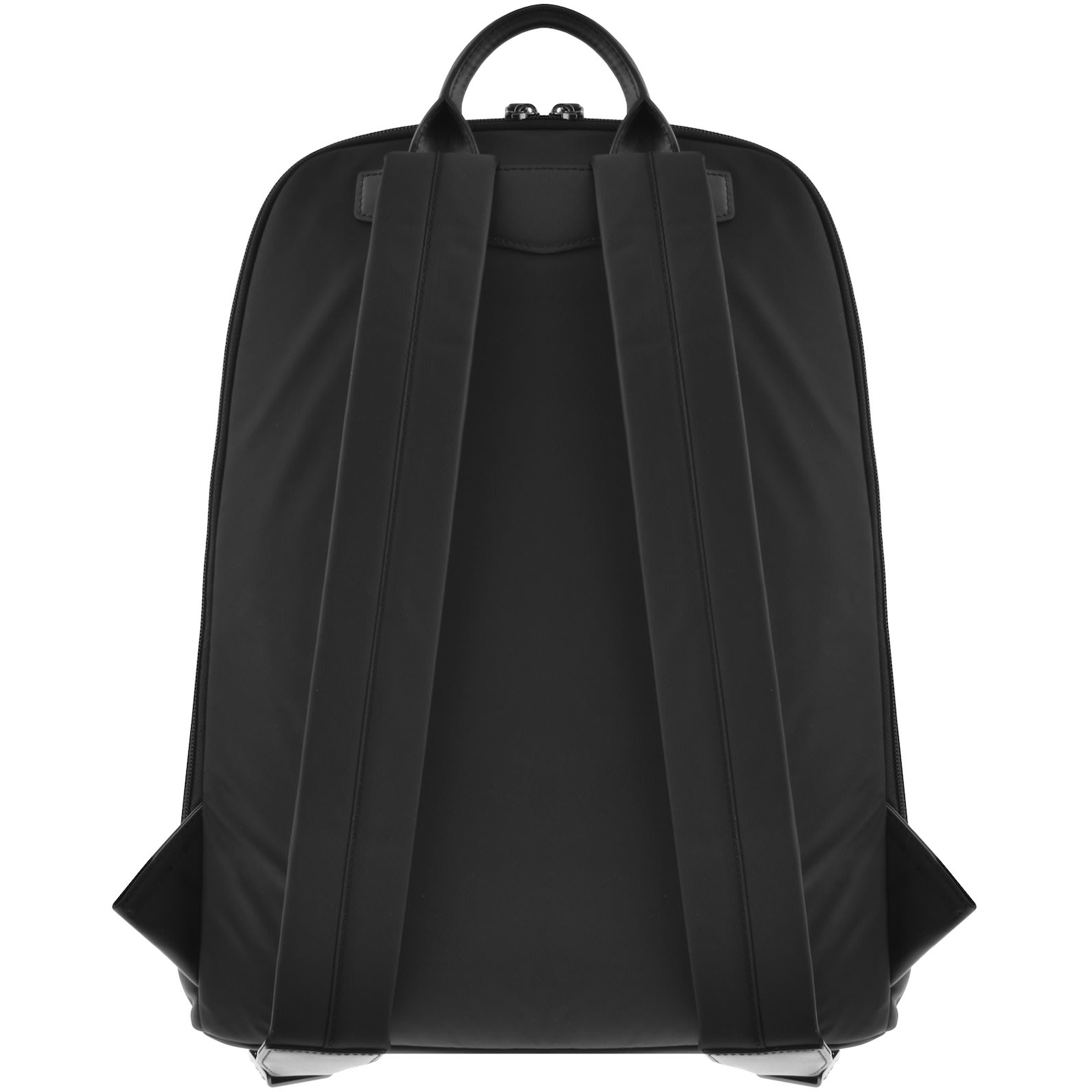 Armani Collezioni Emporio Armani Logo Backpack Black In Black
