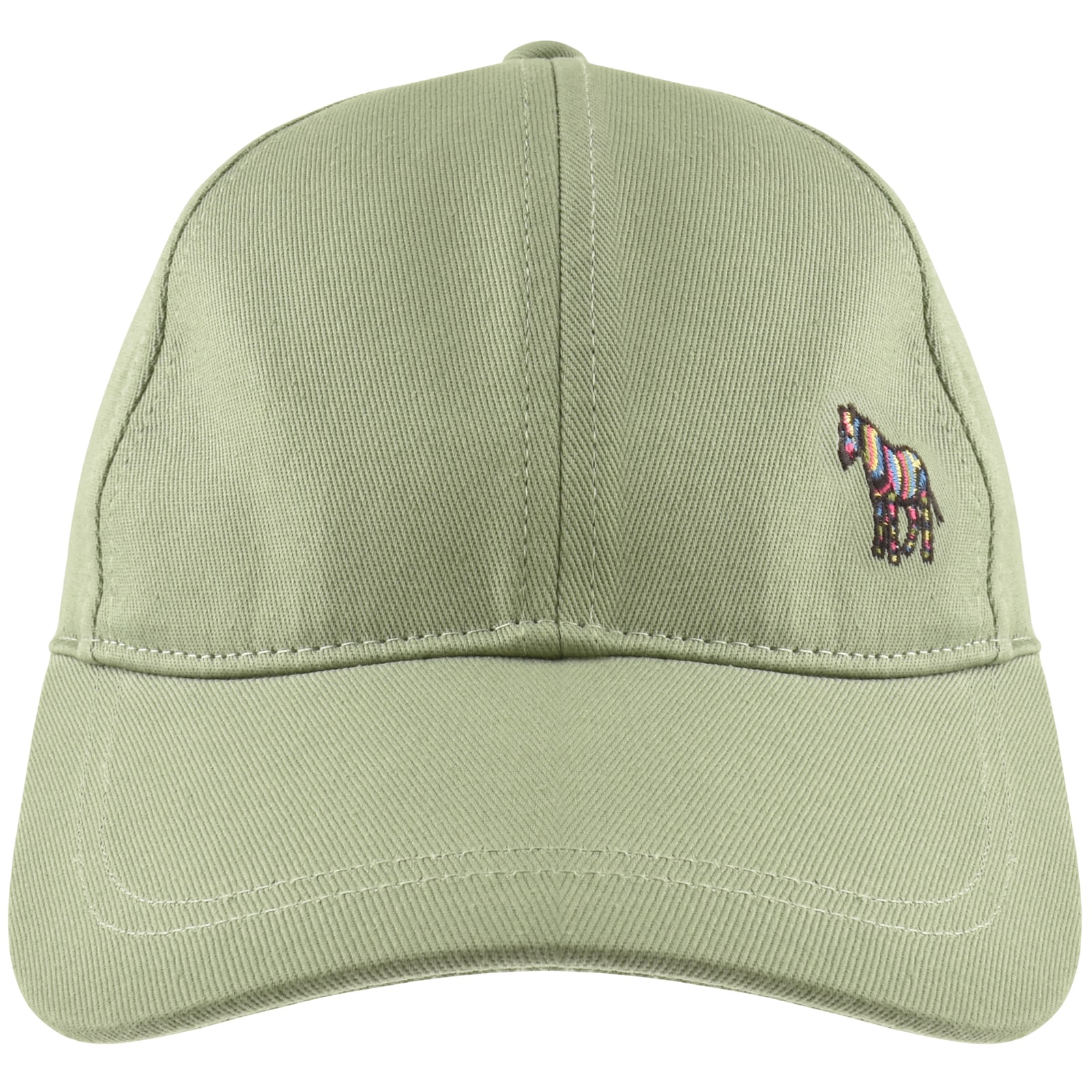 Paul Smith Zebra Baseball Cap Green In Green