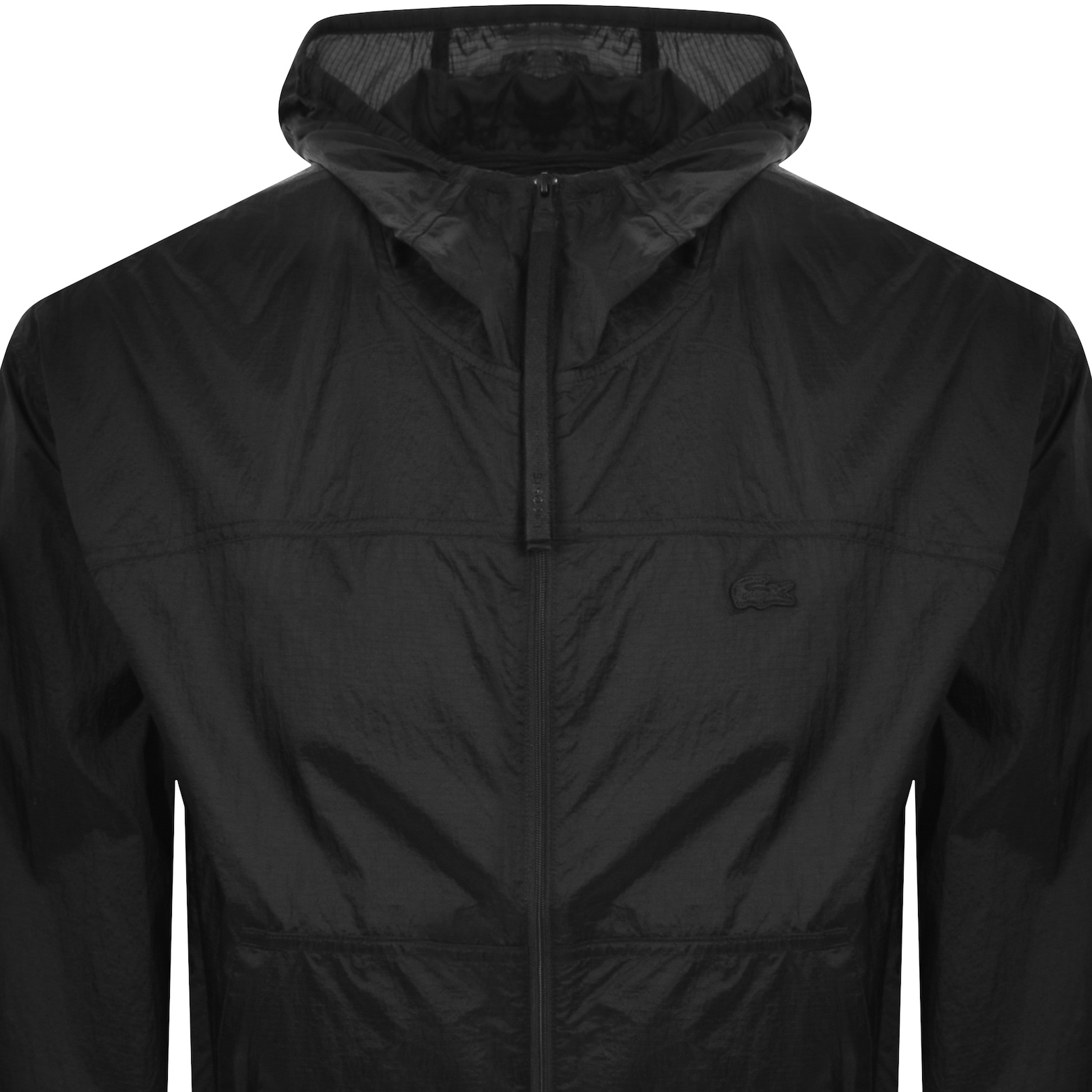 Lacoste Ultra Lightweight Jacket Black In Black