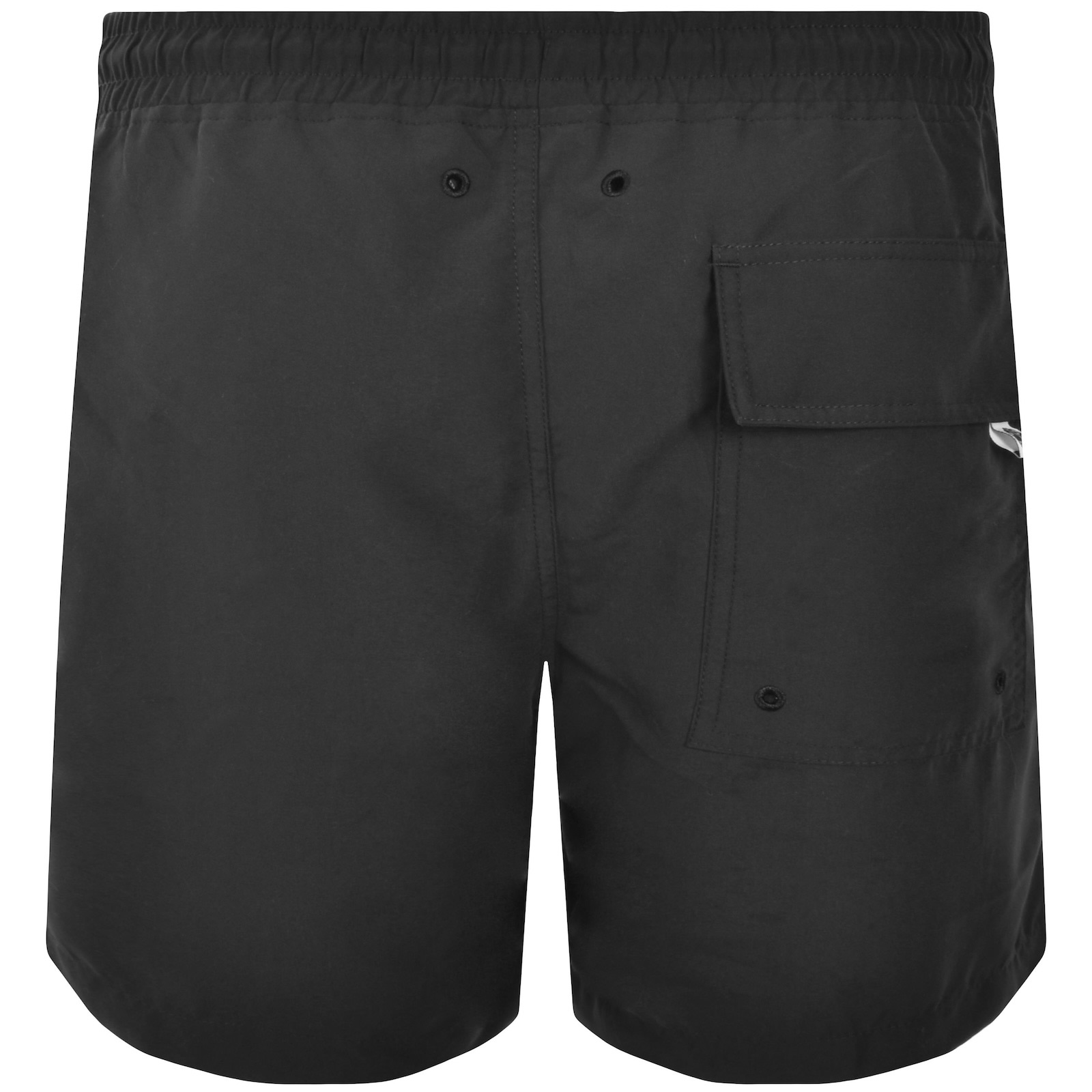 Pretty Green Aquarelle Swim Shorts Black In Black