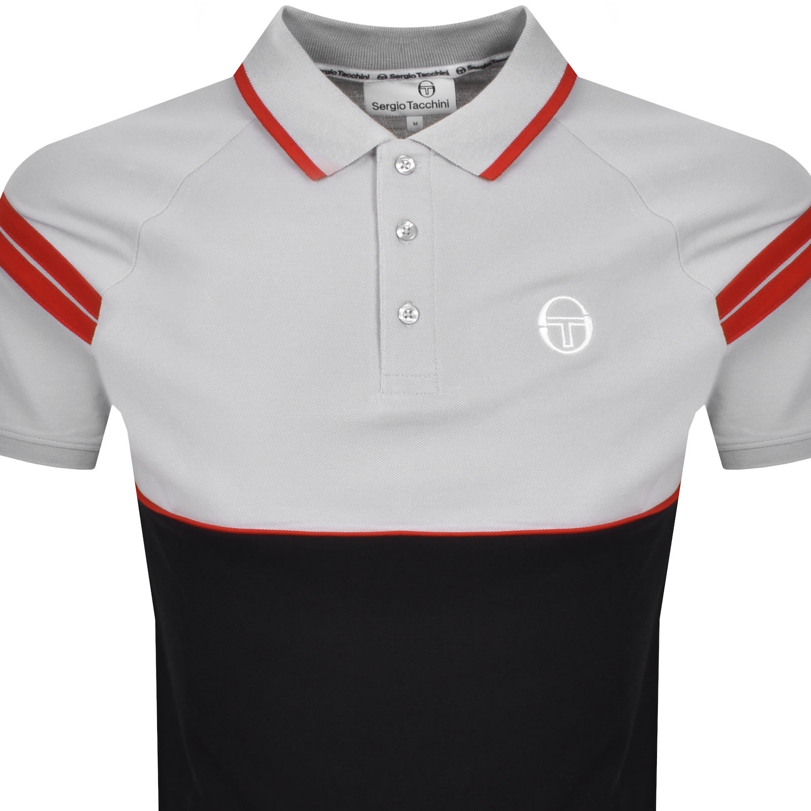 Sergio Tacchini Cambio Polo High Rise Grey In Grey