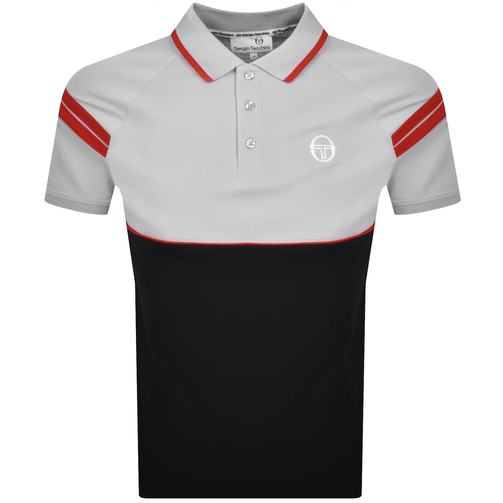 Sergio Tacchini Cambio Polo High Rise Grey In Grey