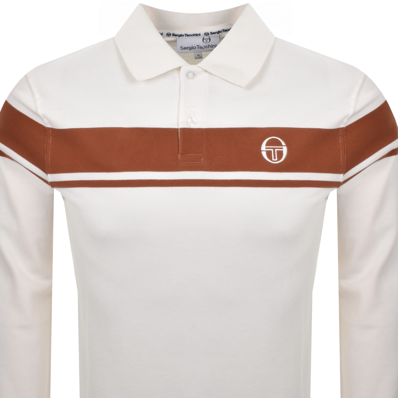 Sergio Tacchini Young Line Polo T Shirt Gardenia In Cream