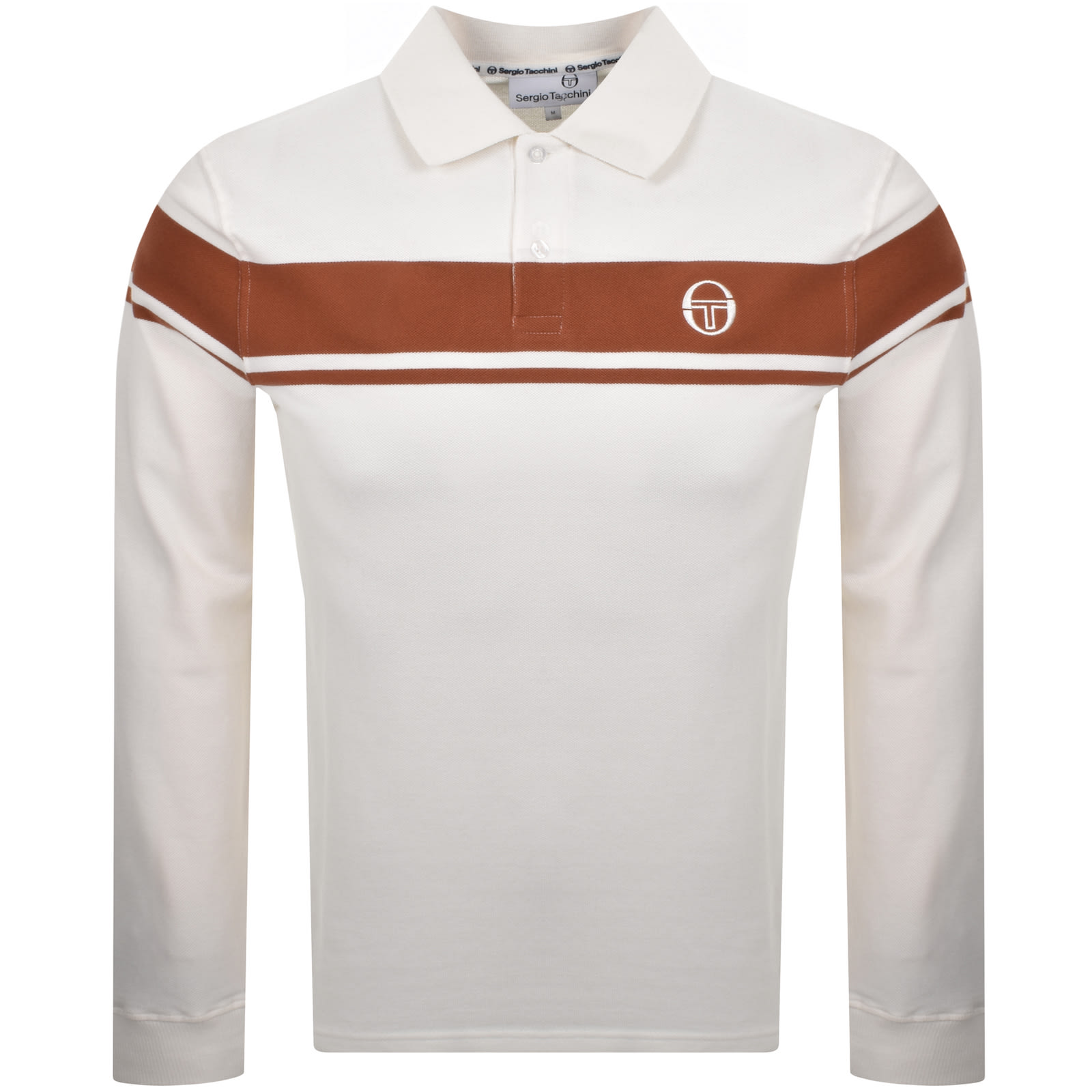 Sergio Tacchini Young Line Polo T Shirt Gardenia In Cream