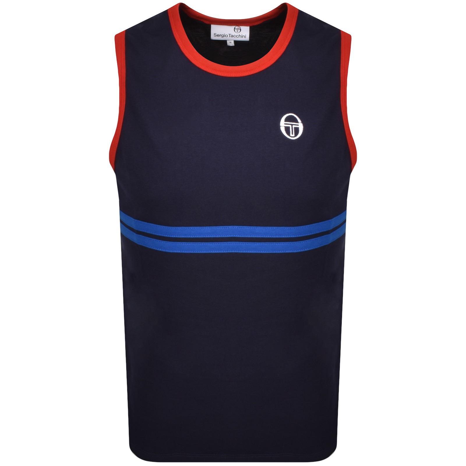Sergio Tacchini Dallas Tank Top Blue In Blue