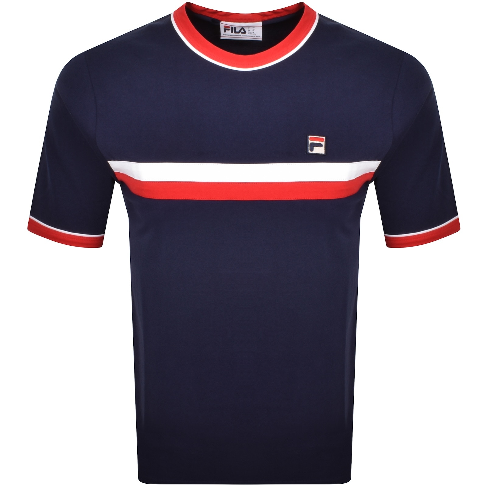 FILA VINTAGE FILA VINTAGE RAZEE T SHIRT NAVY