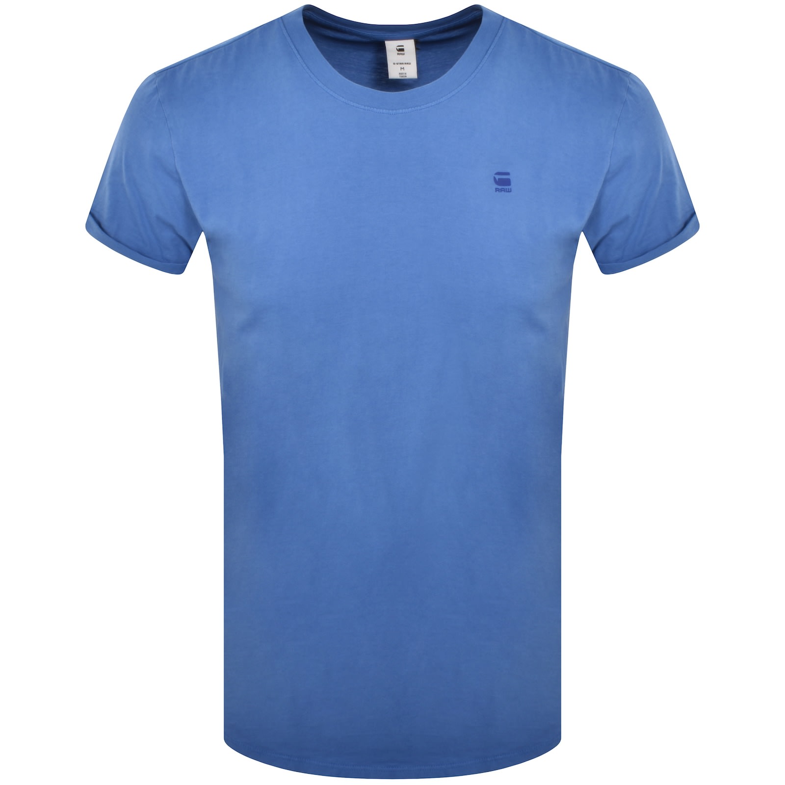 G-star G Star Raw Lash Logo T Shirt Blue In Blue