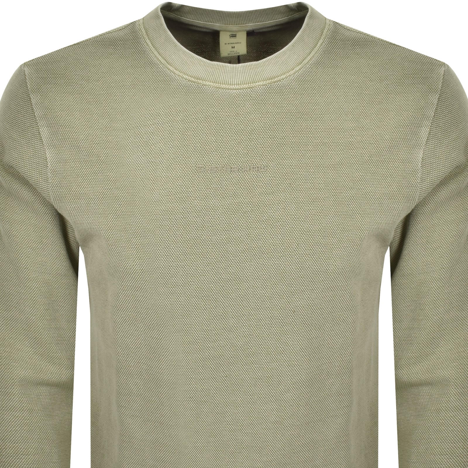 G-star G Star Raw Overdyed Sweatshirt Green In Green