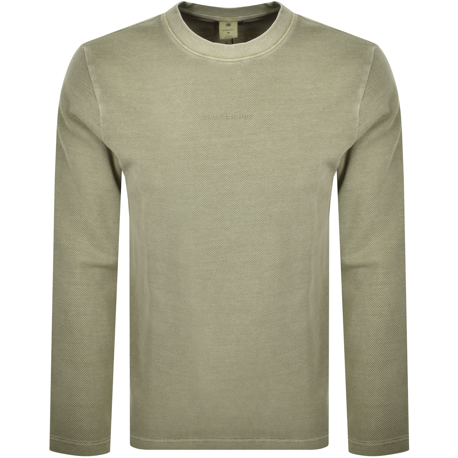 G-star G Star Raw Overdyed Sweatshirt Green In Green