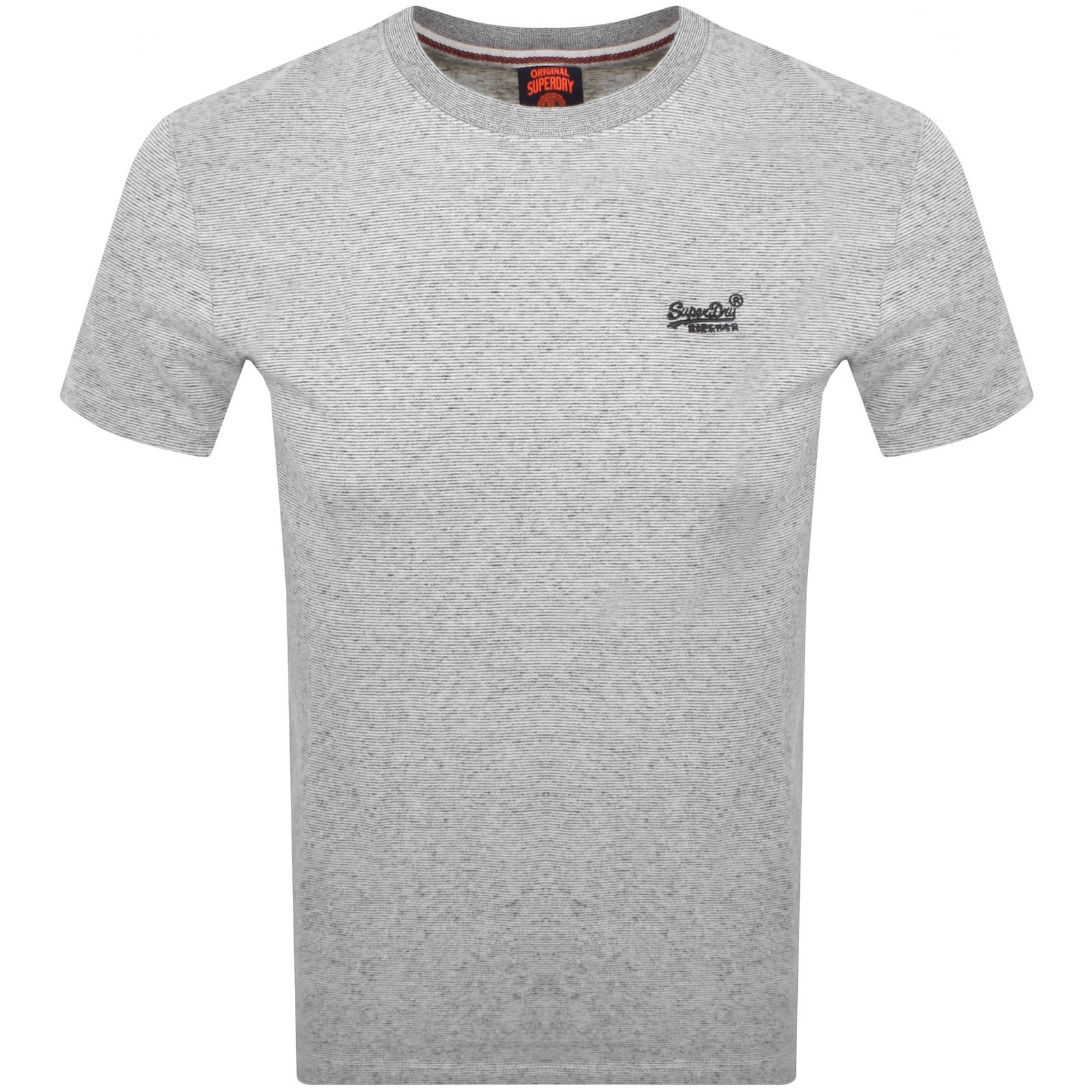 Superdry Essential Logo T Shirt Grey In Gray