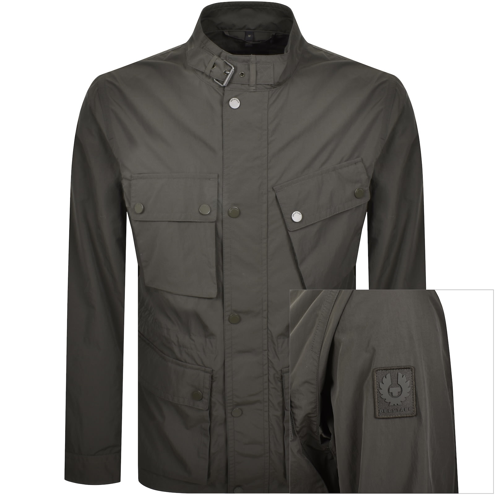 Belstaff Service Fieldmaster Jacket Green In Green