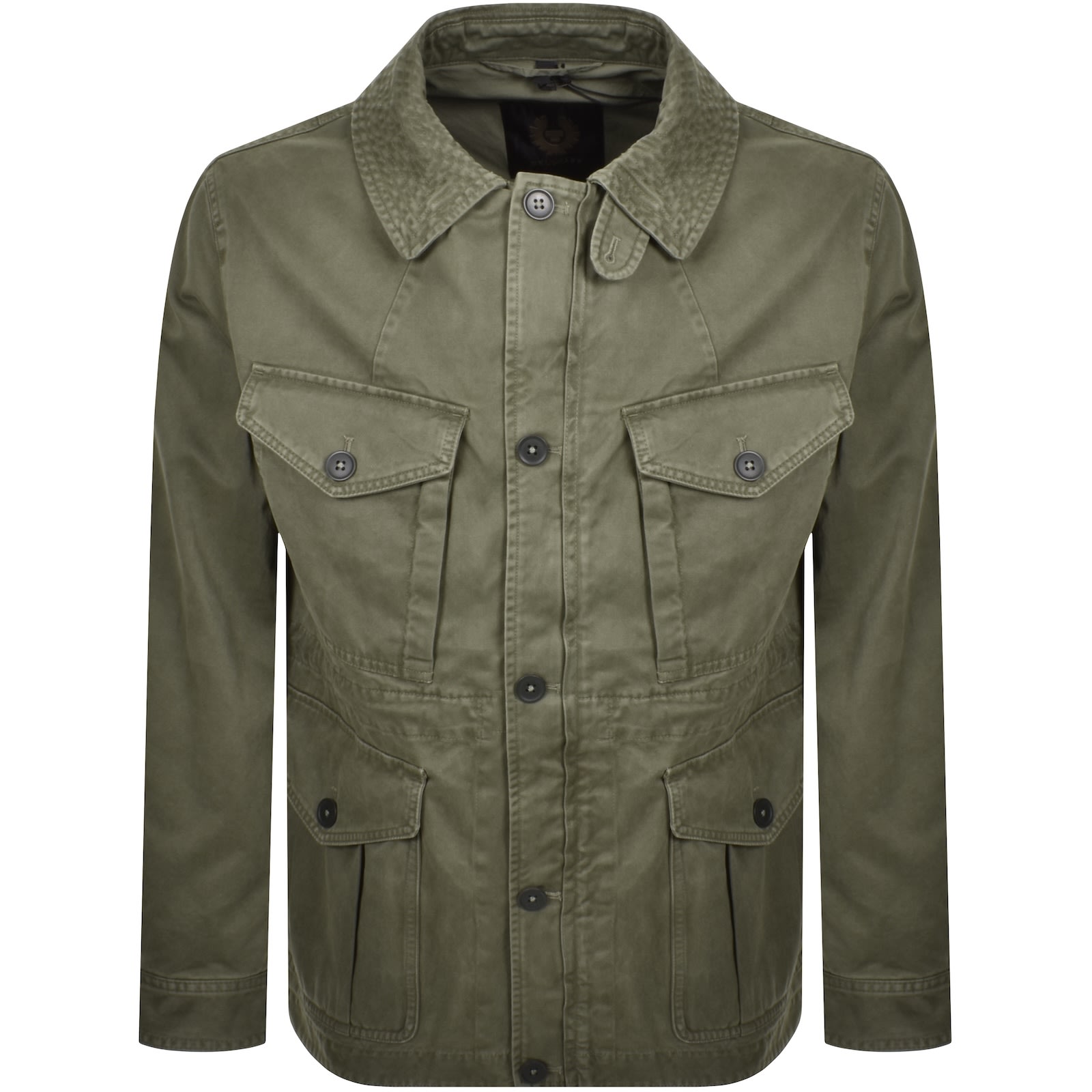 Belstaff Cs60 Field Jacket Green In Green