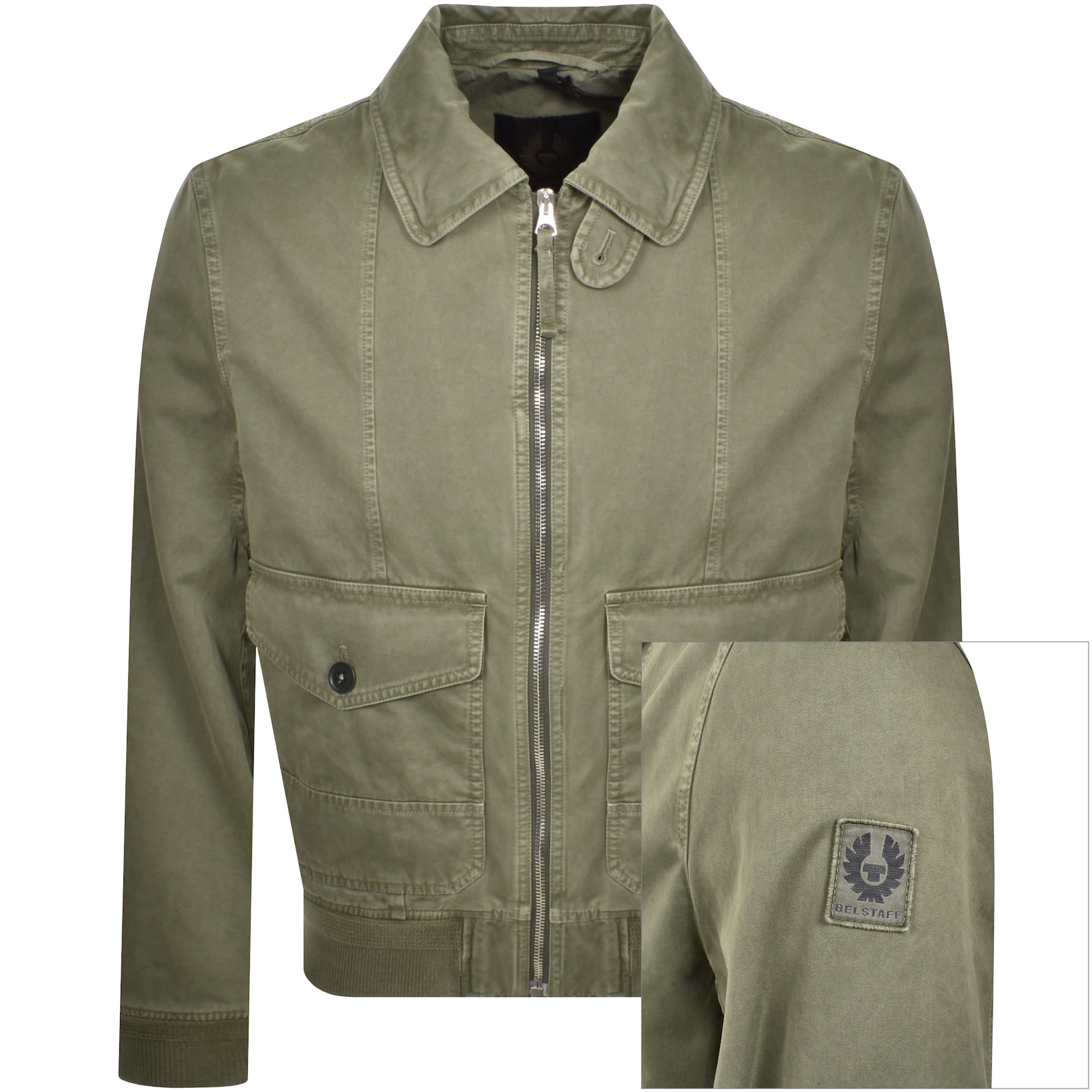 Belstaff Chartsman Jacket Green In Green