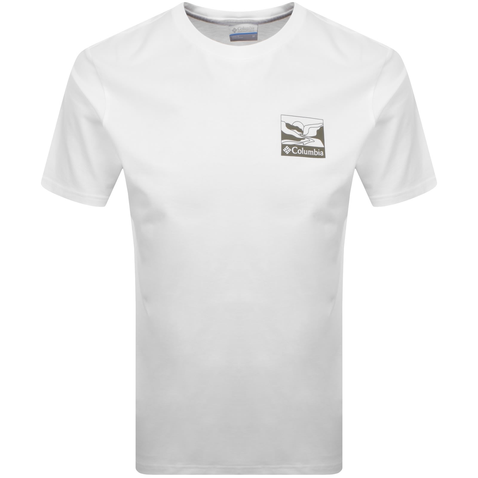 COLUMBIA COLUMBIA EXPLORERS CANYON T SHIRT WHITE