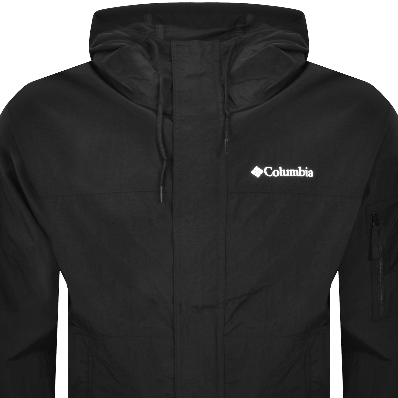 Columbia Windbreaker Jacket Black In Black