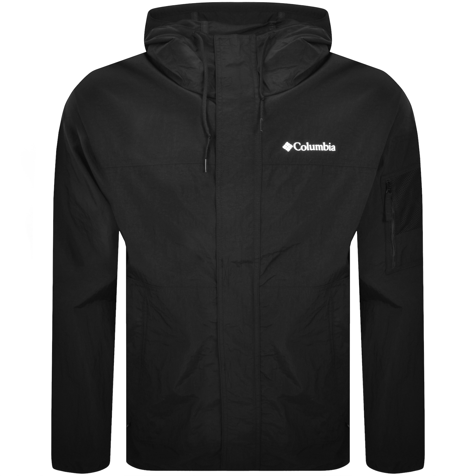 Columbia Windbreaker Jacket Black In Black