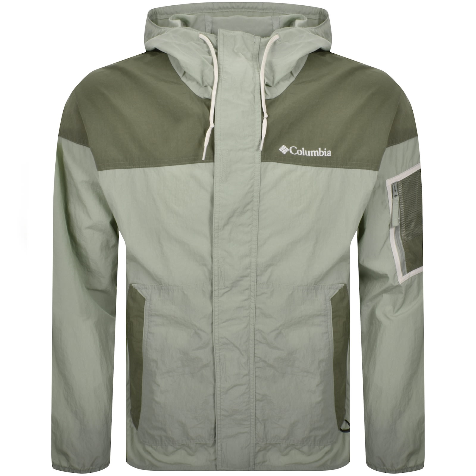COLUMBIA COLUMBIA WINDBREAKER JACKET GREEN