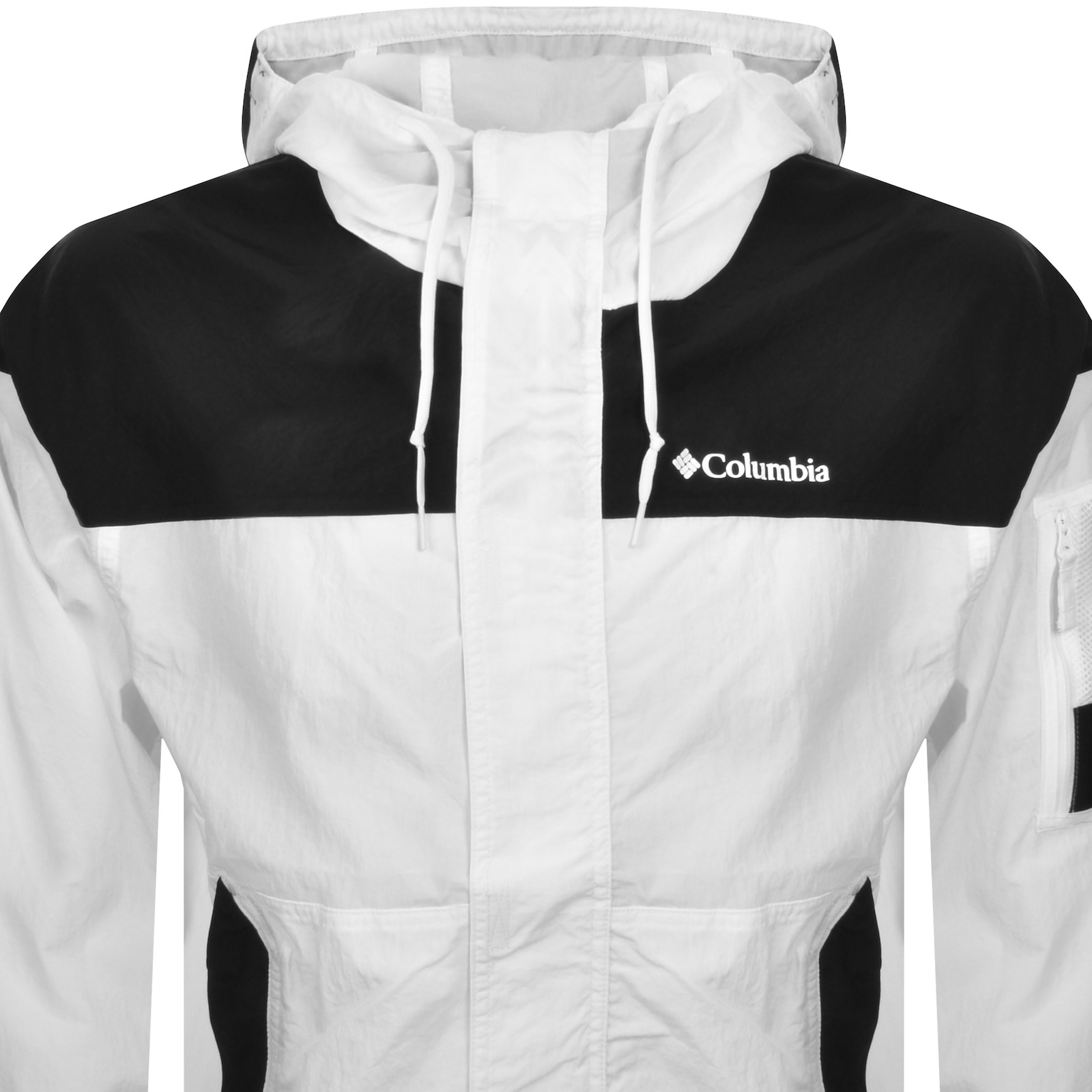 COLUMBIA COLUMBIA WINDBREAKER JACKET WHITE