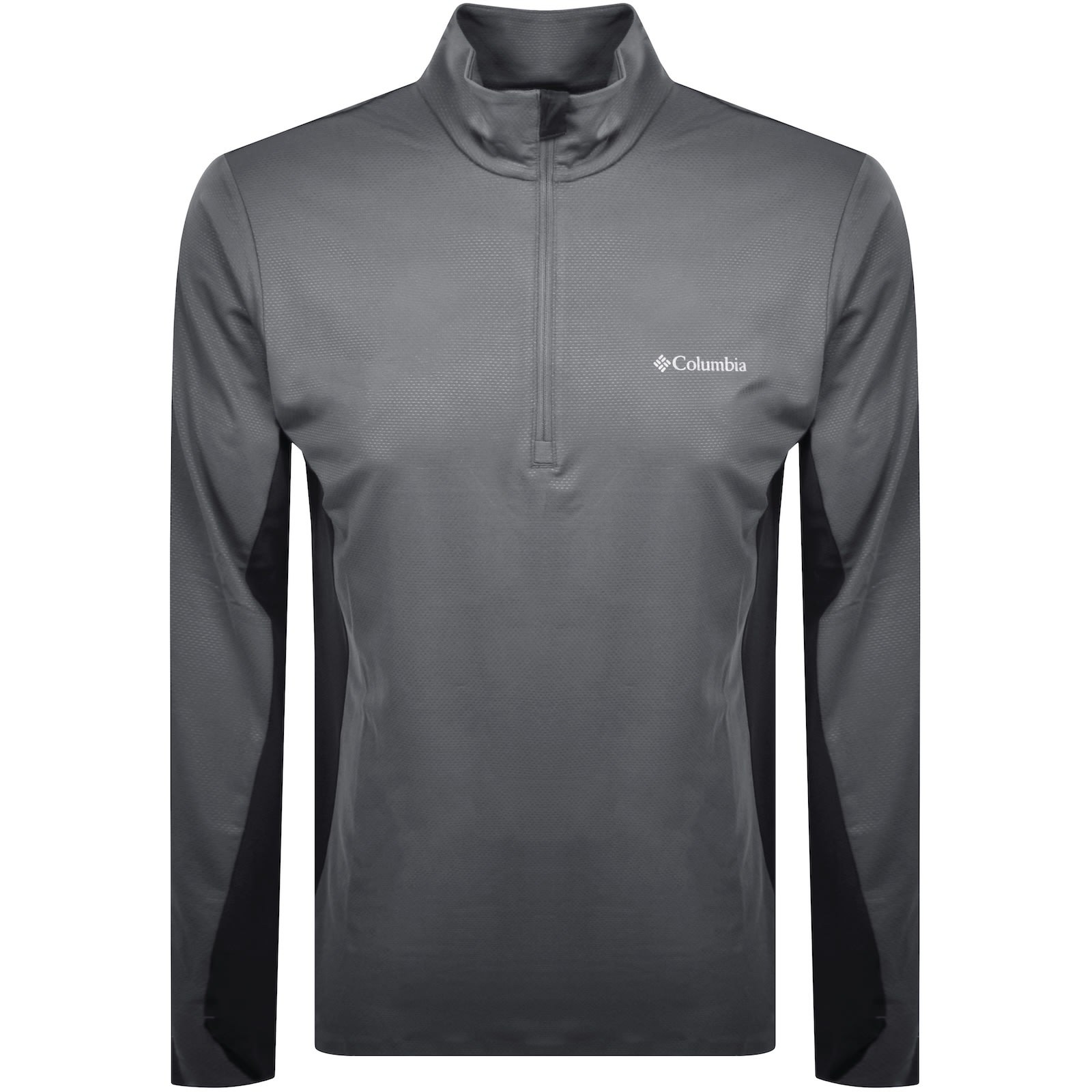 Columbia Half Zip Track Top Grey In Grey