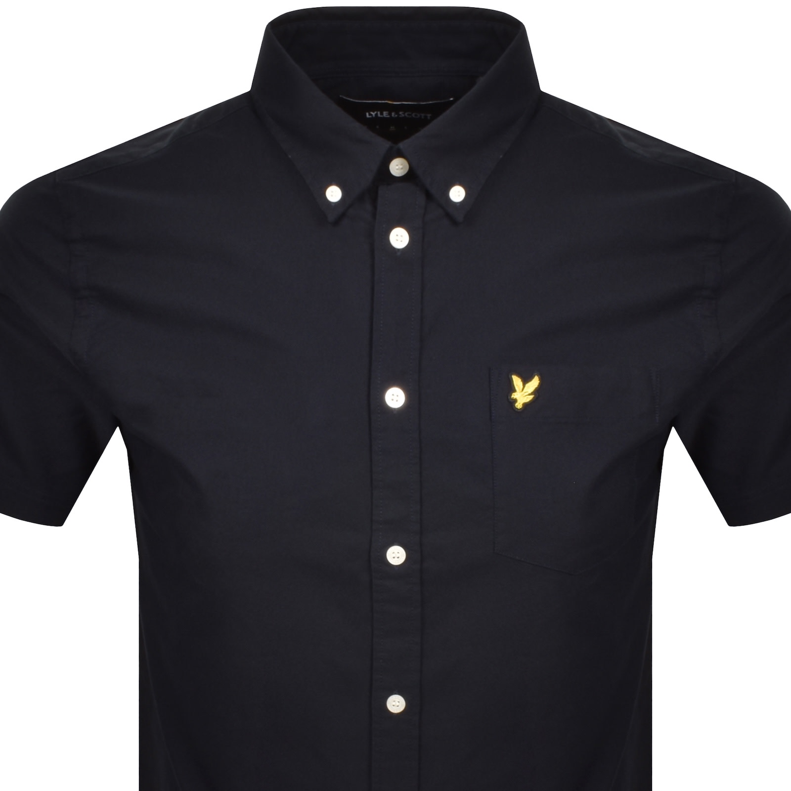 Lyle & Scott Lyle And Scott Oxford Shirt Navy In Blue