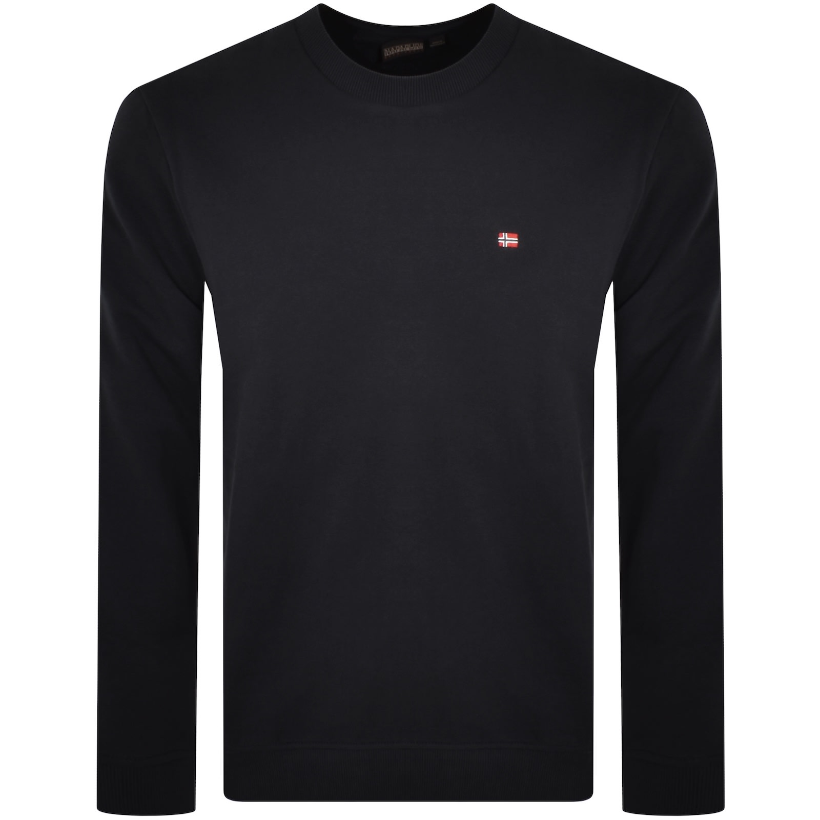Napapijri Balis Crew Sweatshirt Black In Black