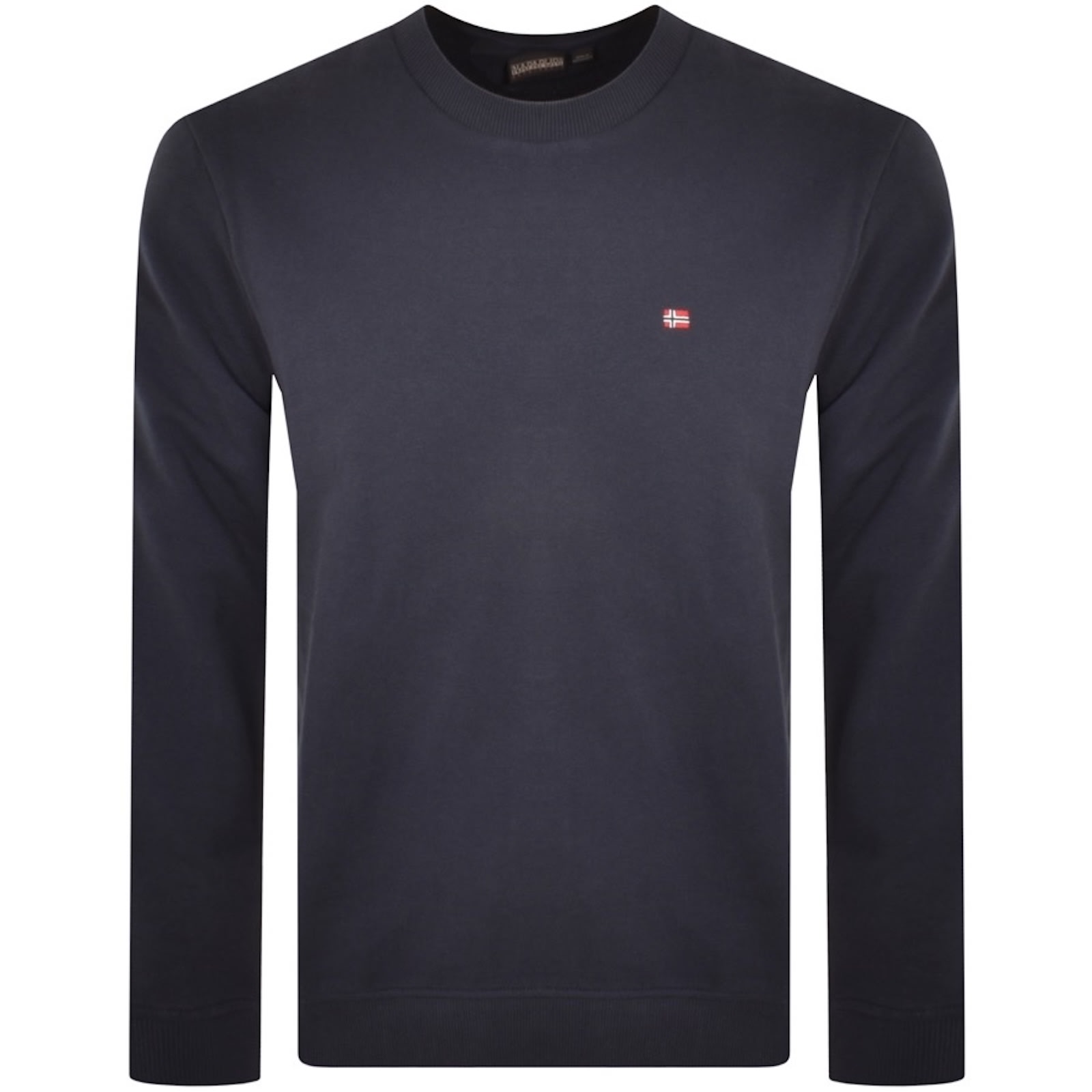 Napapijri Balis Flag Logo Sweatshirt Navy In Blue