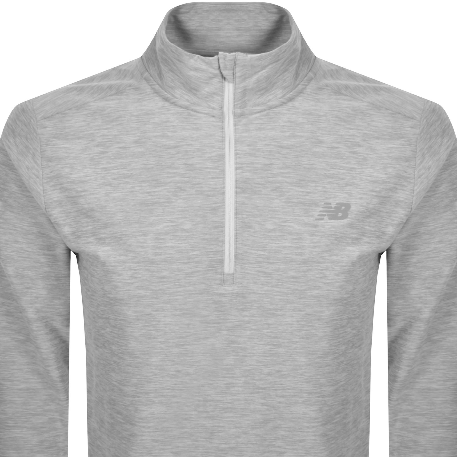 NEW BALANCE NEW BALANCE QUARTER ZIP TRACK TOP GREY