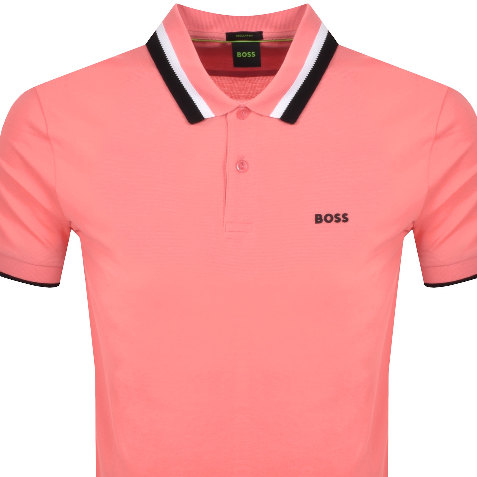 Shop Boss Athleisure Boss Paddy Heritage Polo Pink