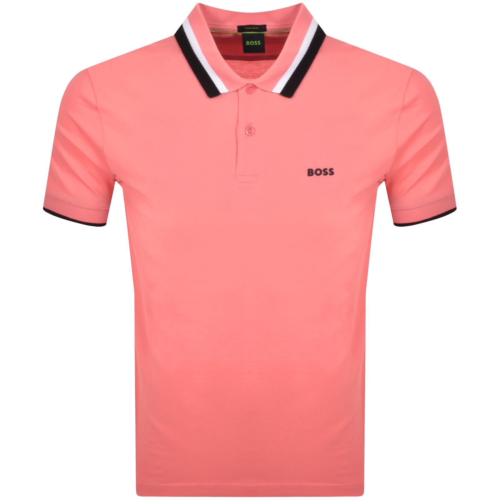 Shop Boss Athleisure Boss Paddy Heritage Polo Pink