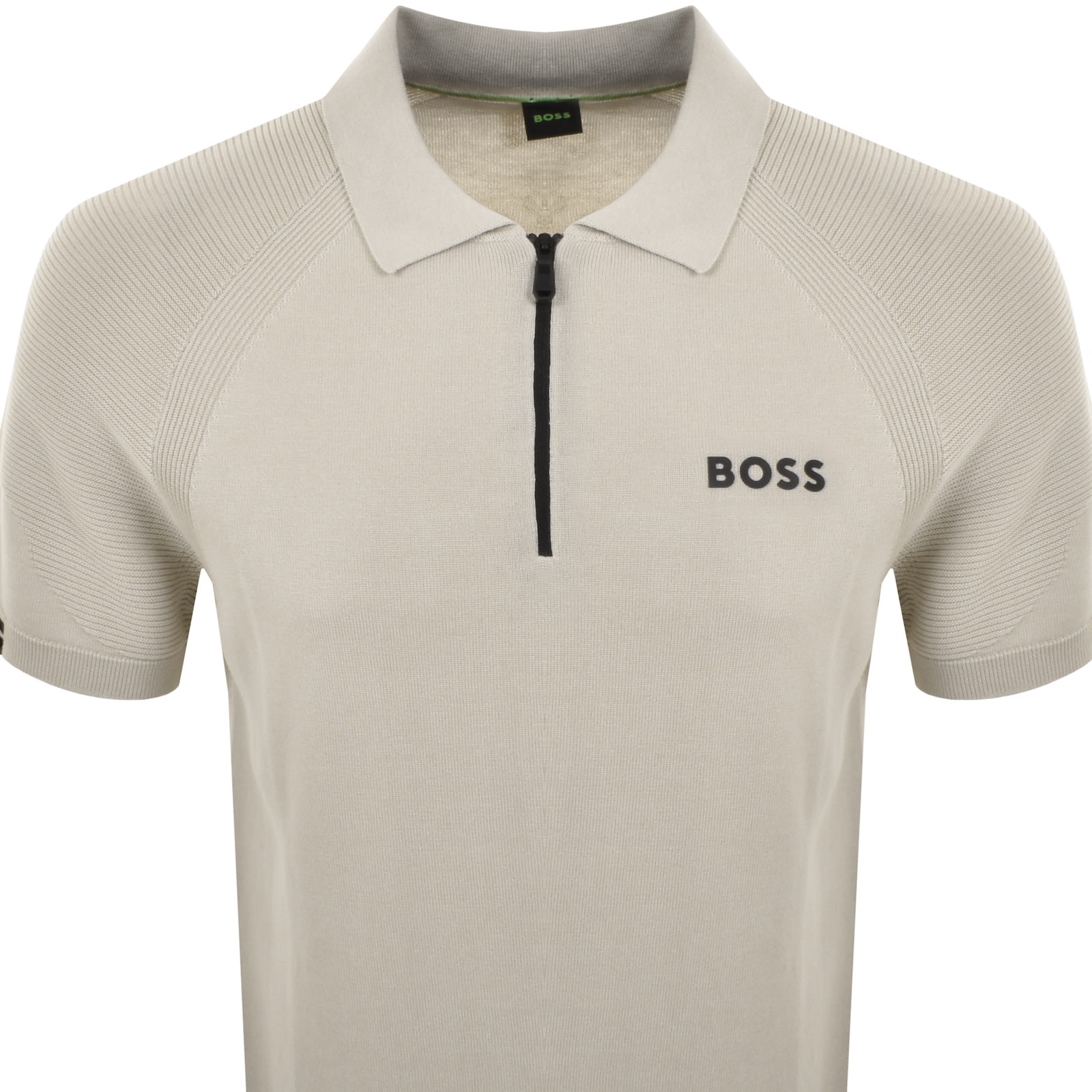Boss Athleisure Boss K Perform Max Knit Polo Beige In Neutral