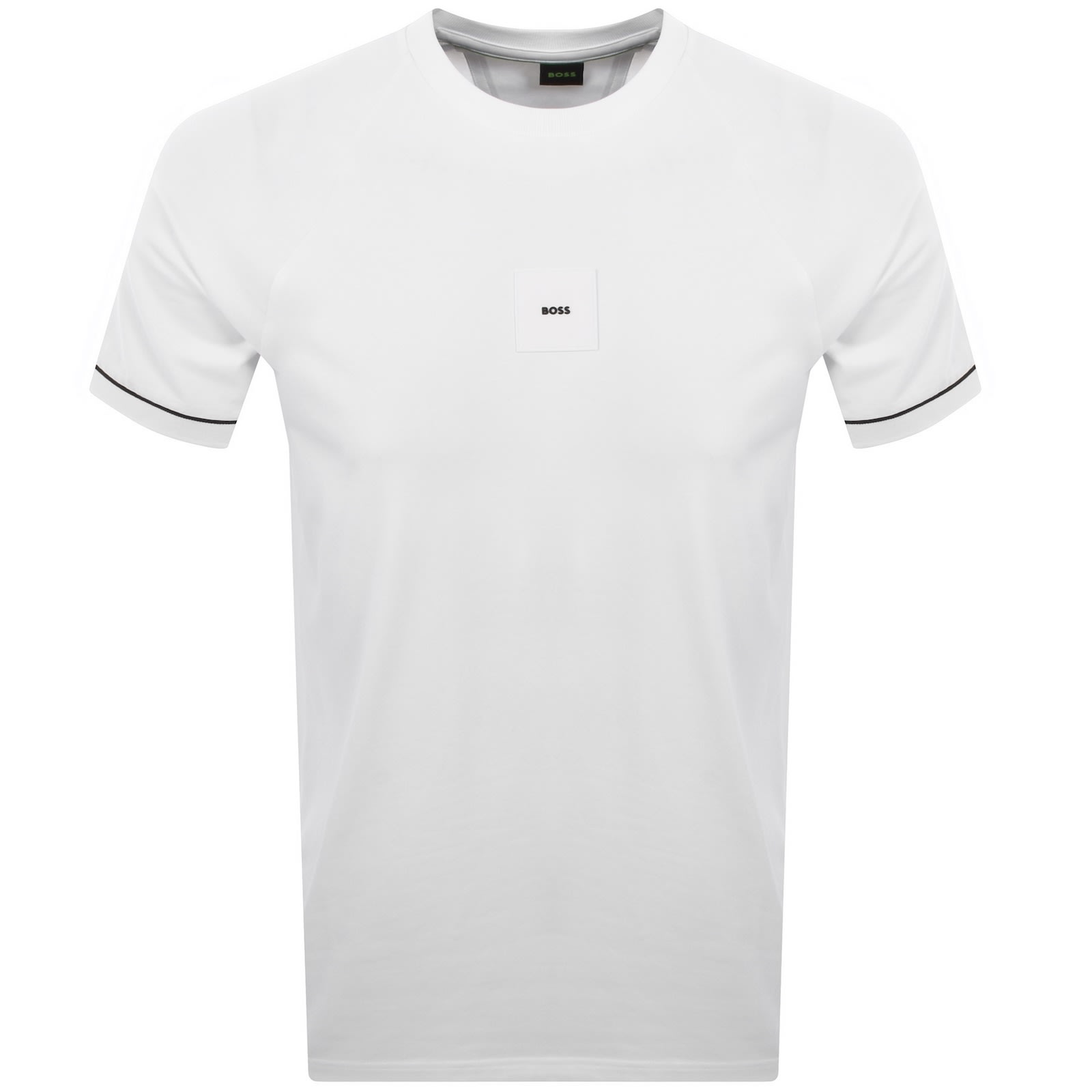 Shop Boss Athleisure Boss Tee Rib Ac T Shirt White