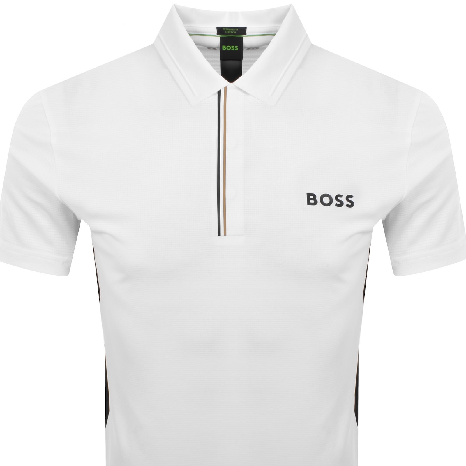 Shop Boss Athleisure Boss Paddytech Pro Polo T Shirt White