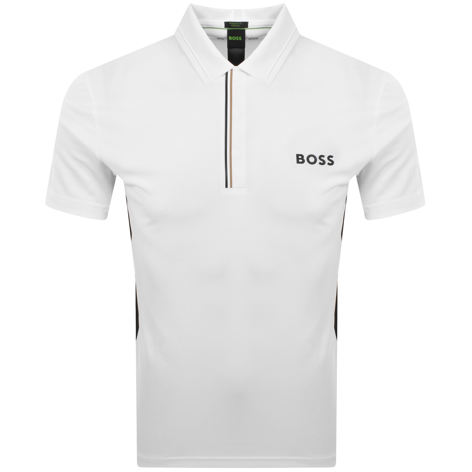 Shop Boss Athleisure Boss Paddytech Pro Polo T Shirt White