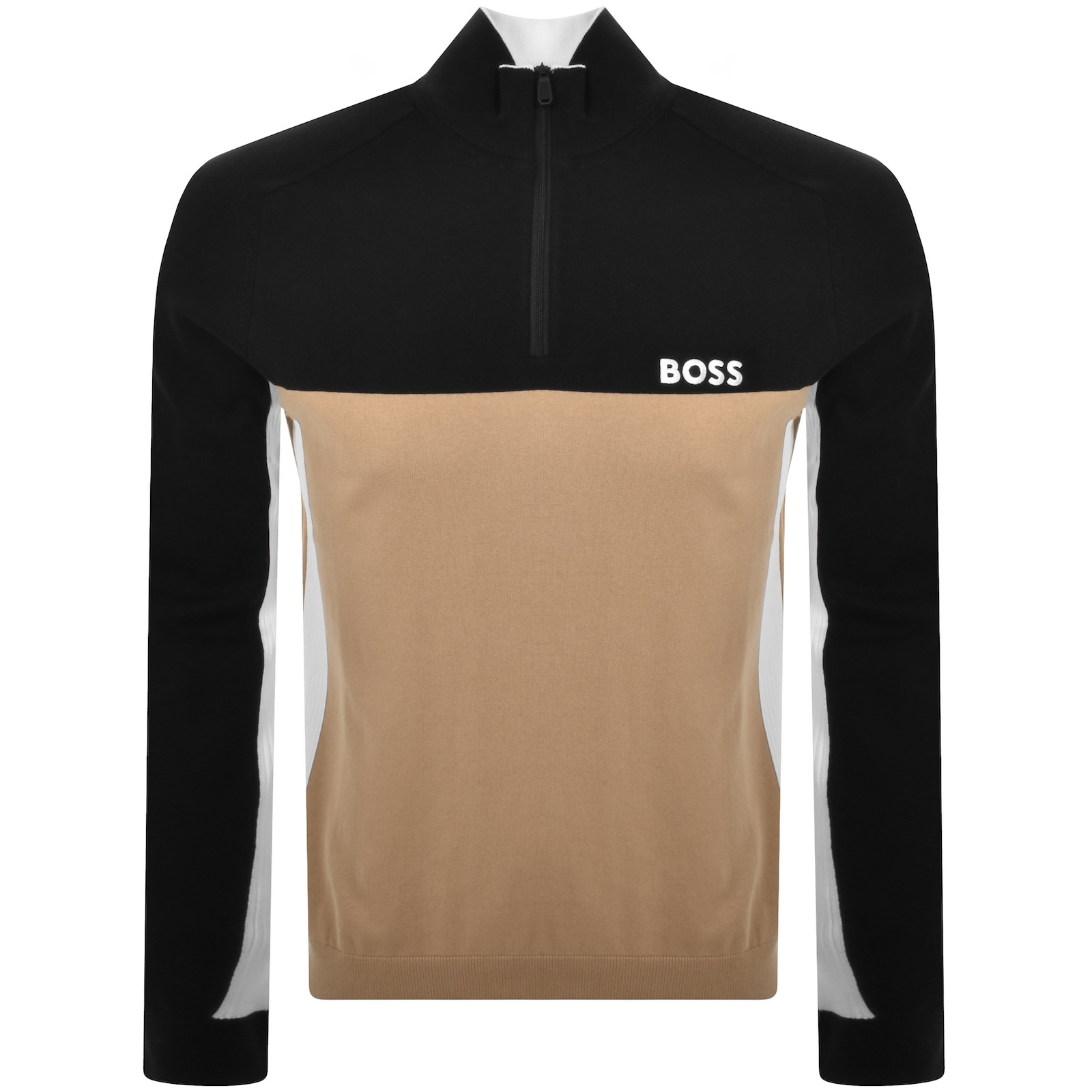 Shop Boss Athleisure Boss Hydro X Half Zip Jumper Black