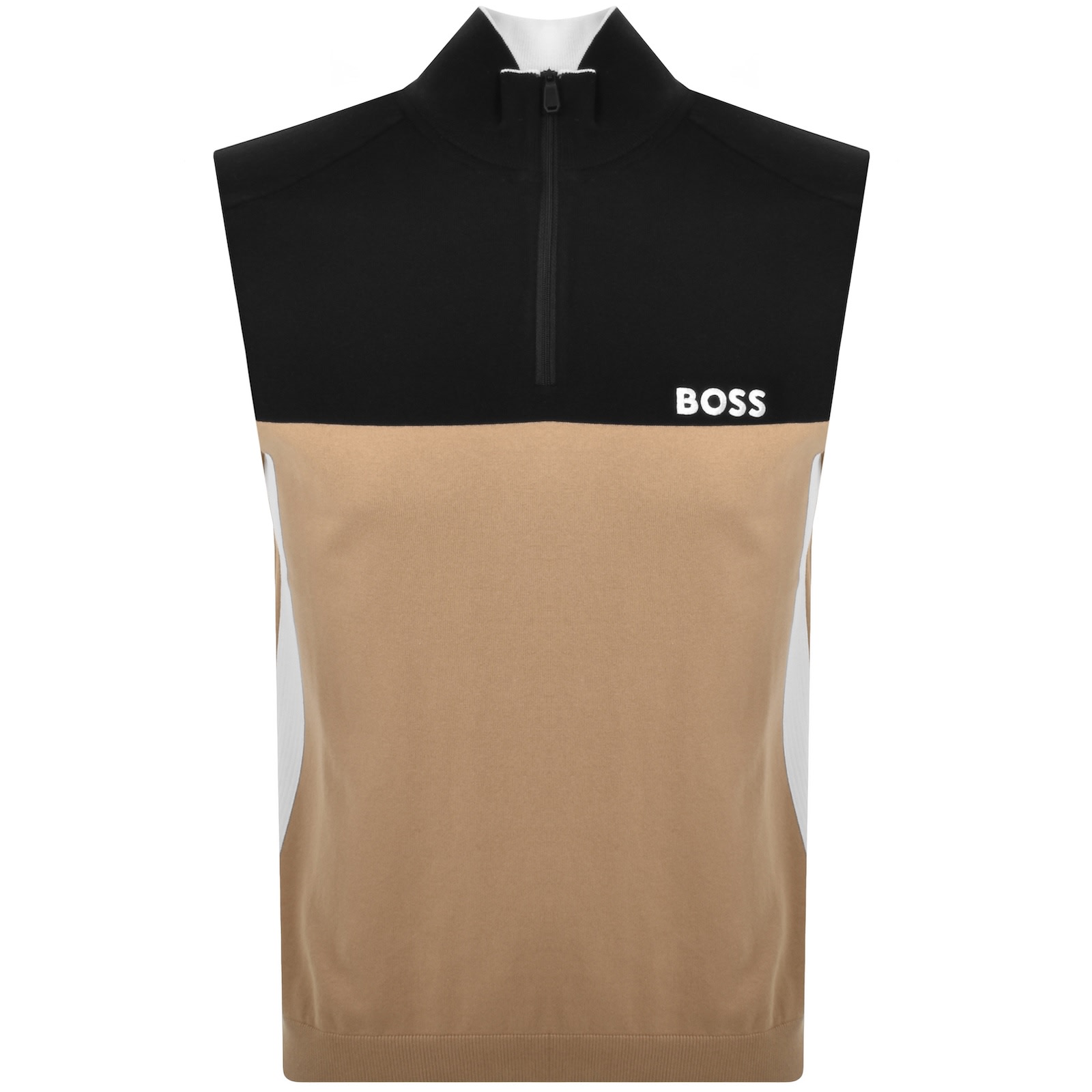 Boss Athleisure Boss K Golf V Jumper Black In Multi