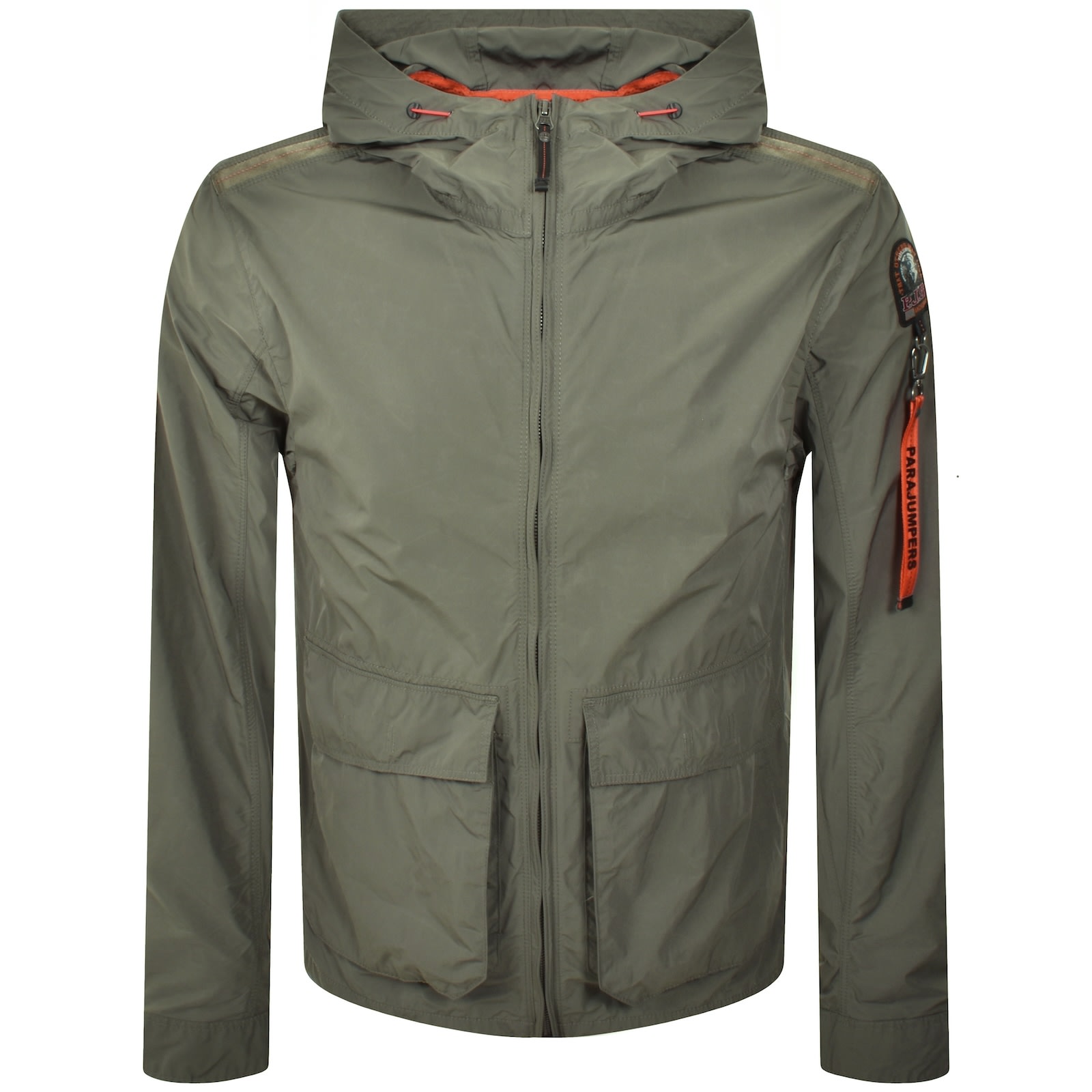 Parajumpers Jonty Jacket Green In Gray
