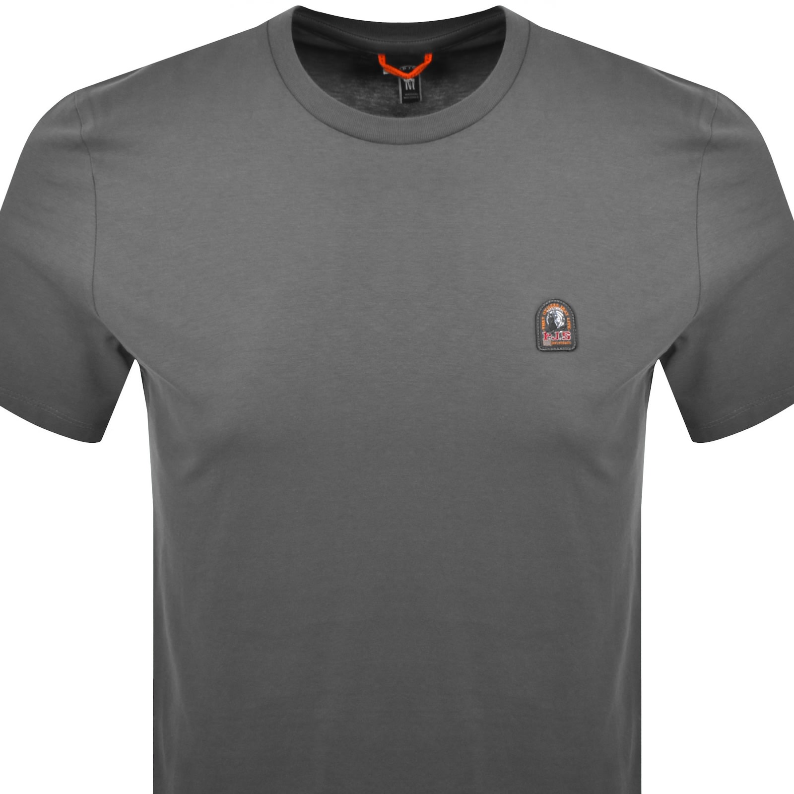 Parajumpers Patch T Shirt Grey In Grey