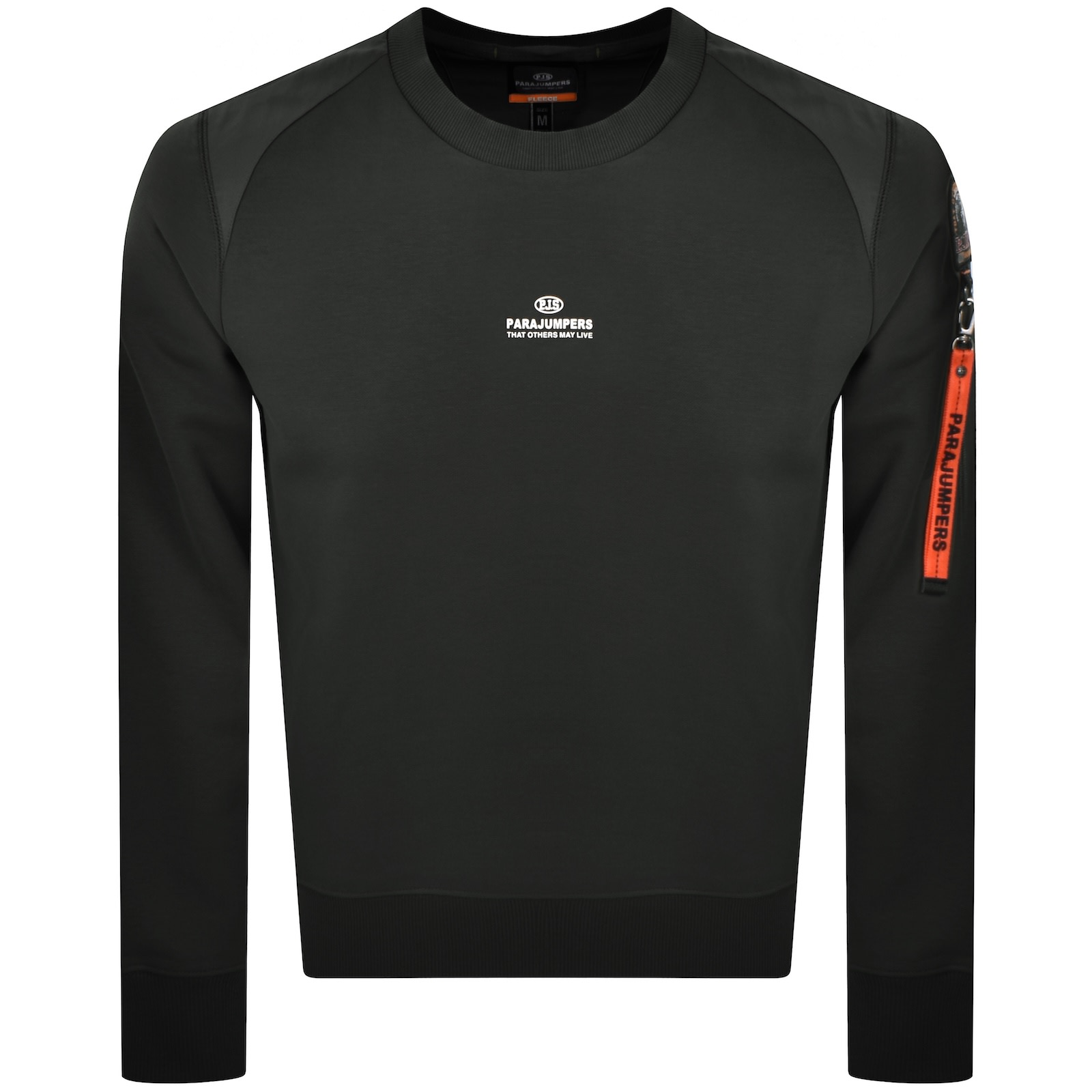 Parajumpers Sabre Basic Sweatshirt Green In Green