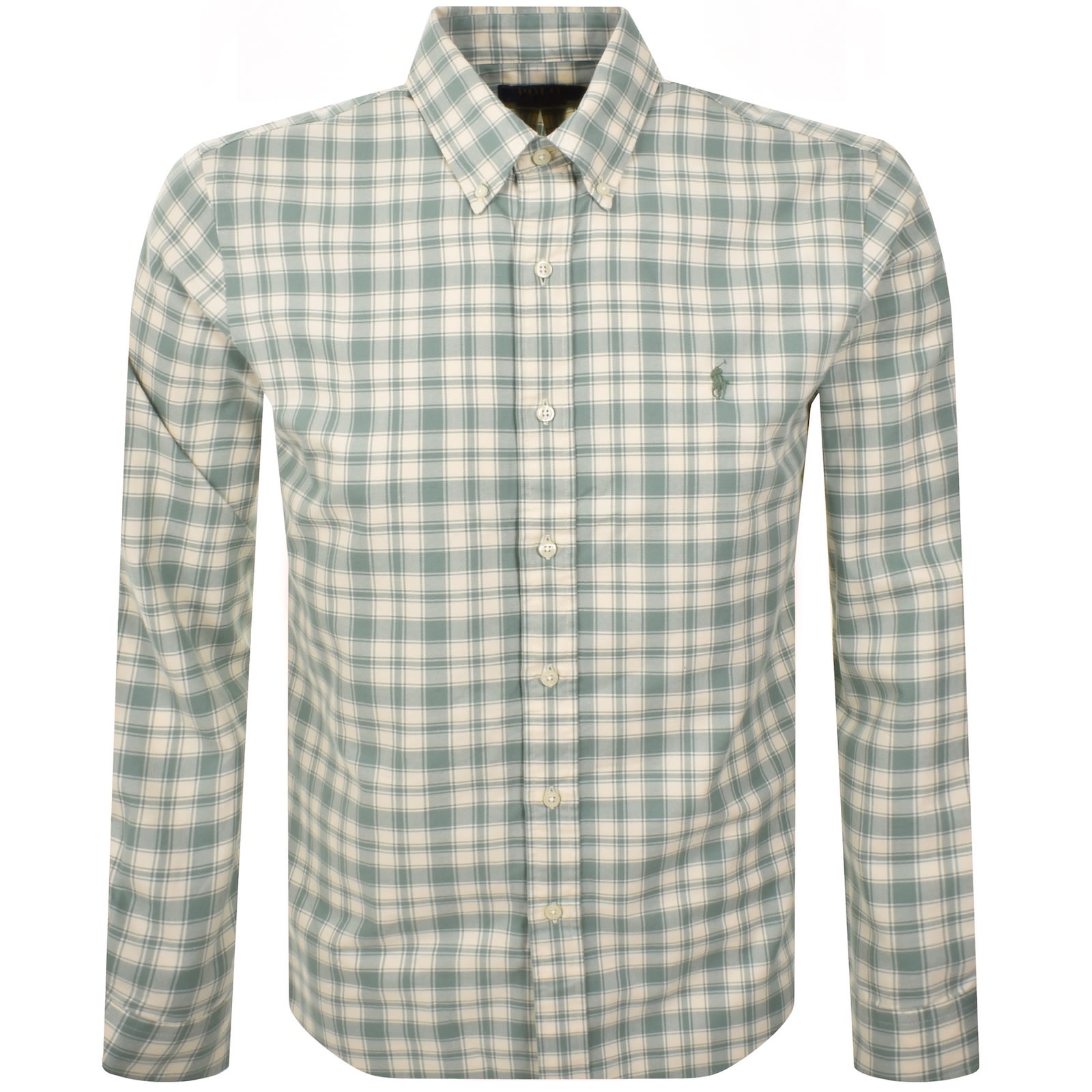 Ralph Lauren Check Long Sleeve Shirt Green