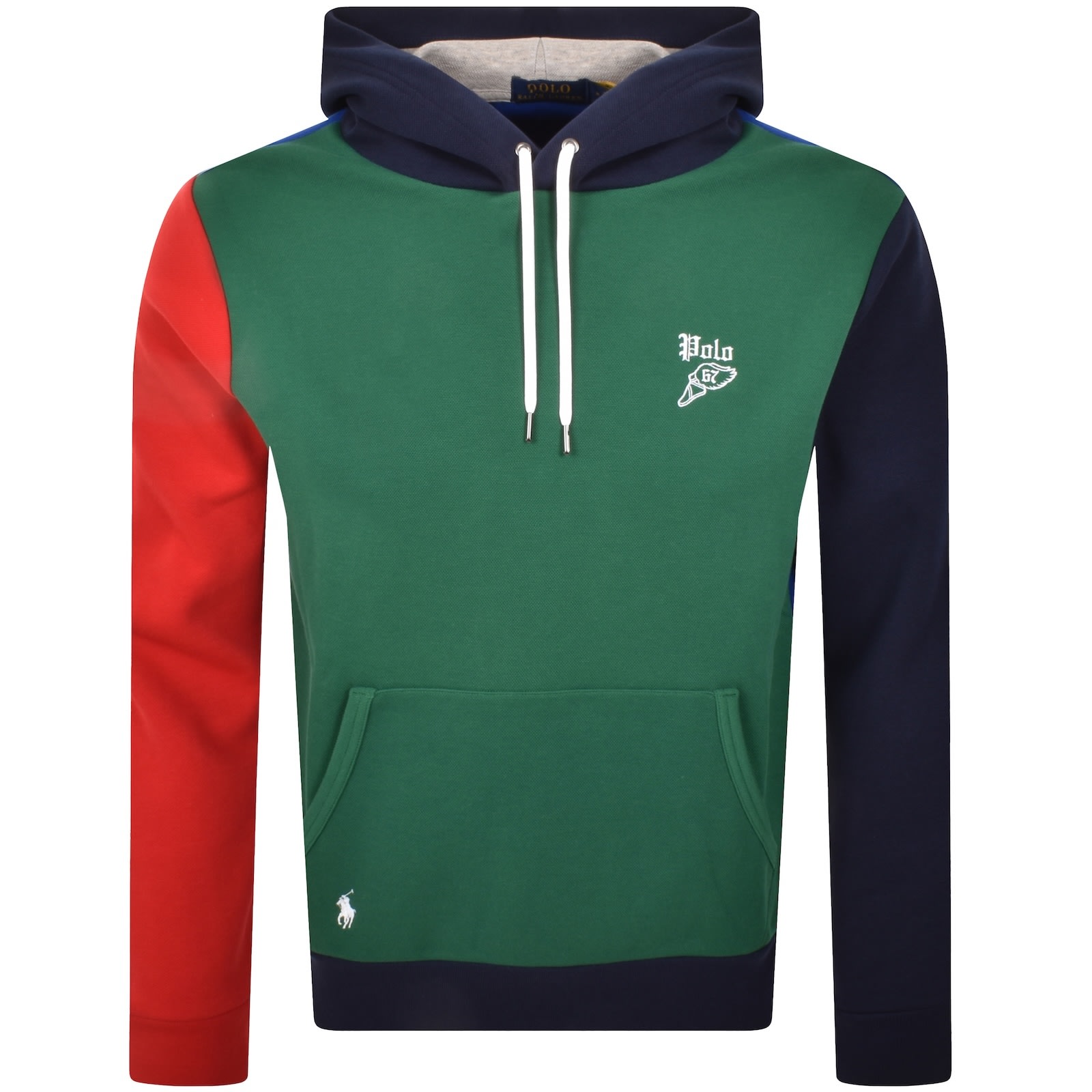 Ralph Lauren Long Sleeve Hoodie Green In Green