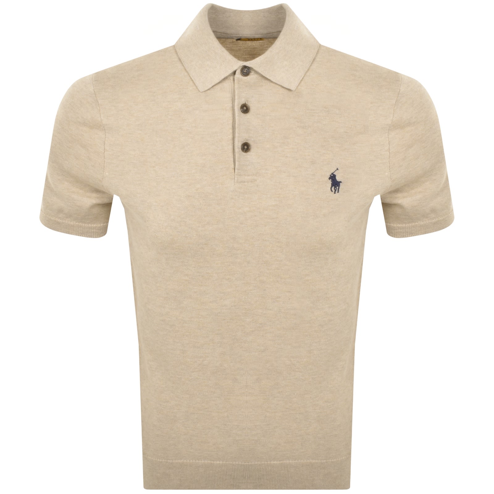 Ralph Lauren Classic Pullover Polo T Shirt Brown