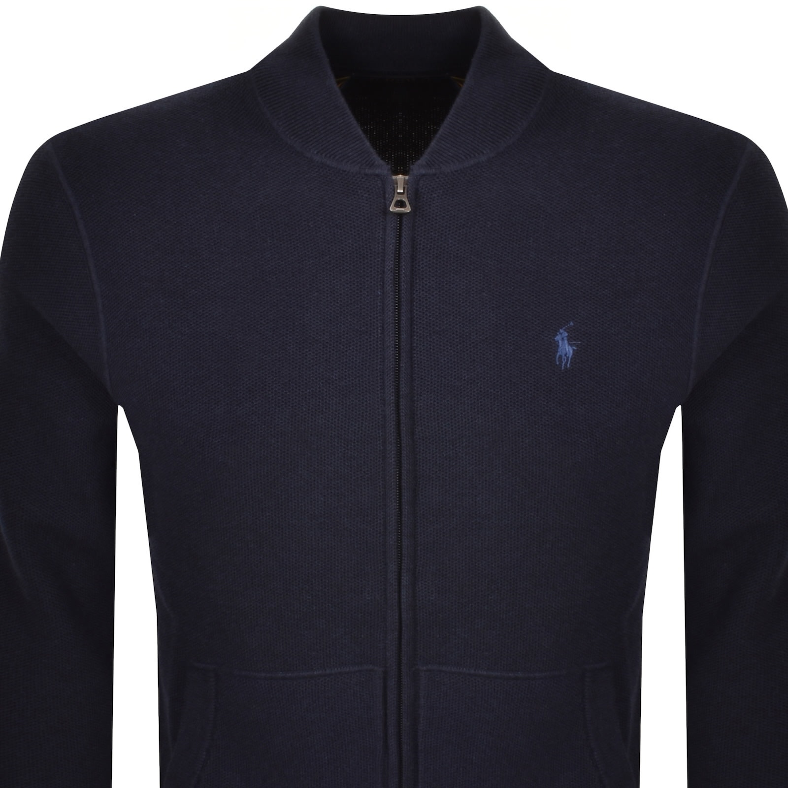 Ralph Lauren Knit Pullover Jumper Navy In Black