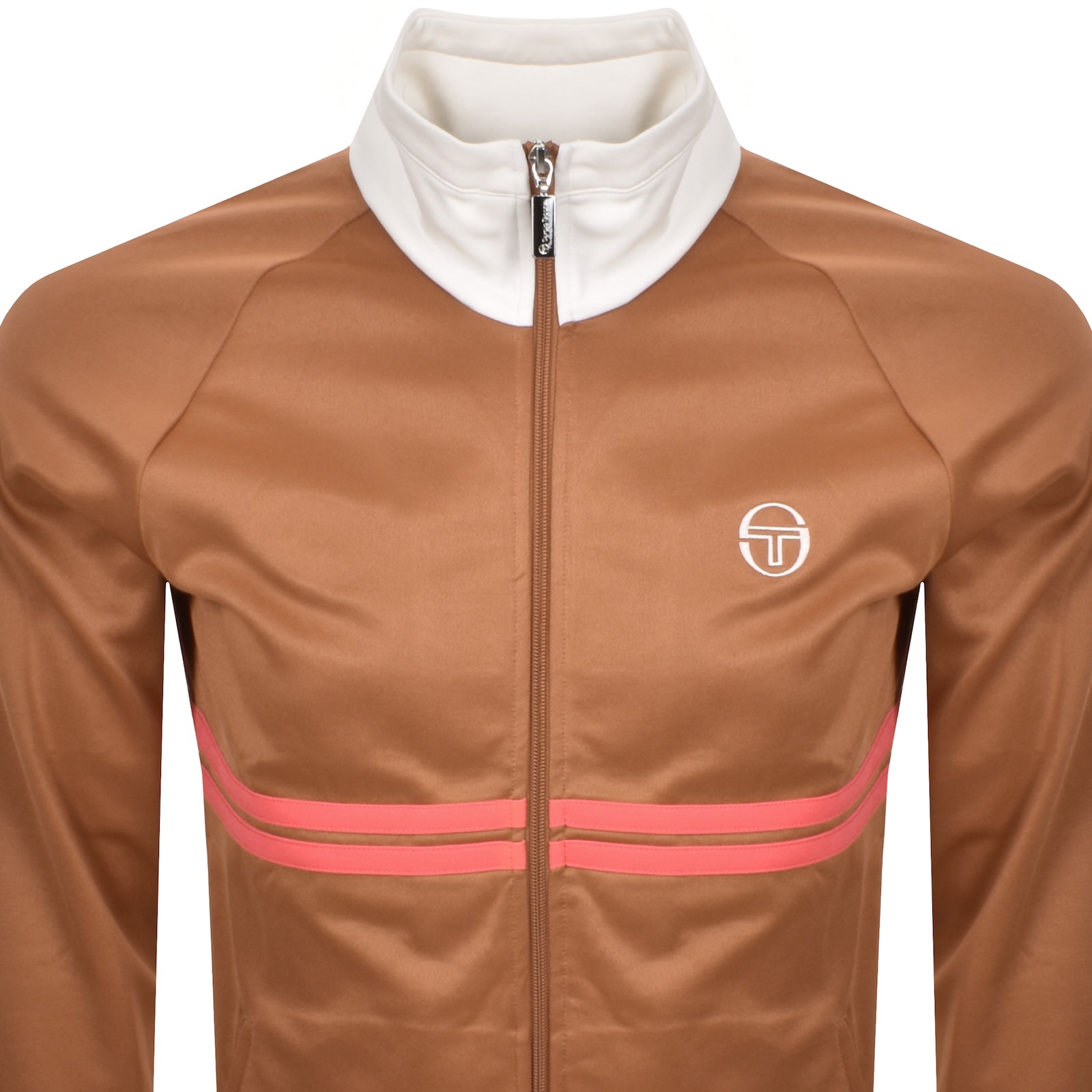 Sergio Tacchini Dallas Track Top Brown In Brown