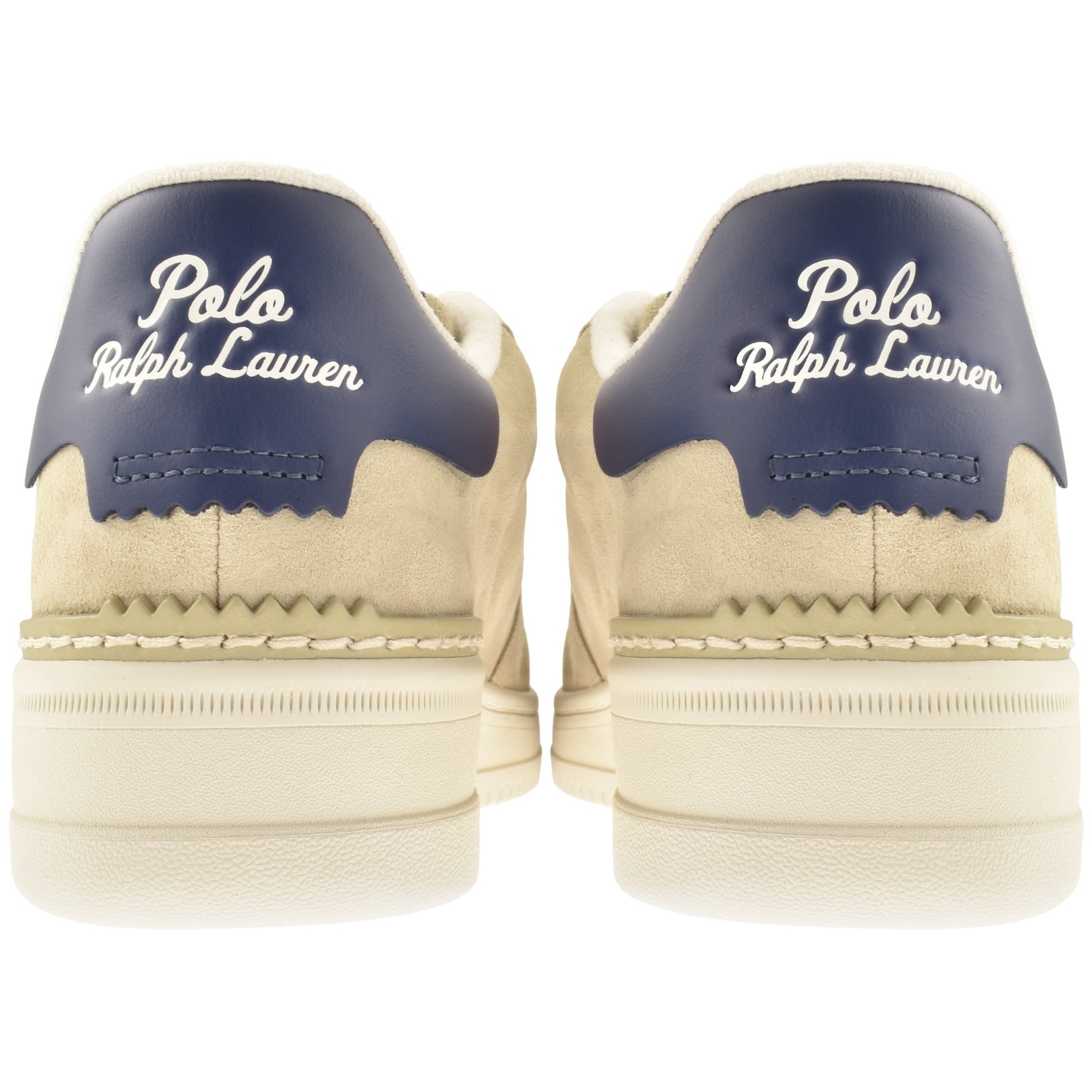 Ralph Lauren Masters Crt Trainers Brown In Brown