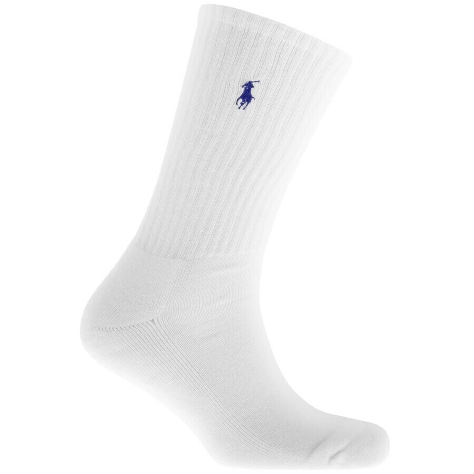 Ralph Lauren 6 Pack Socks White In White